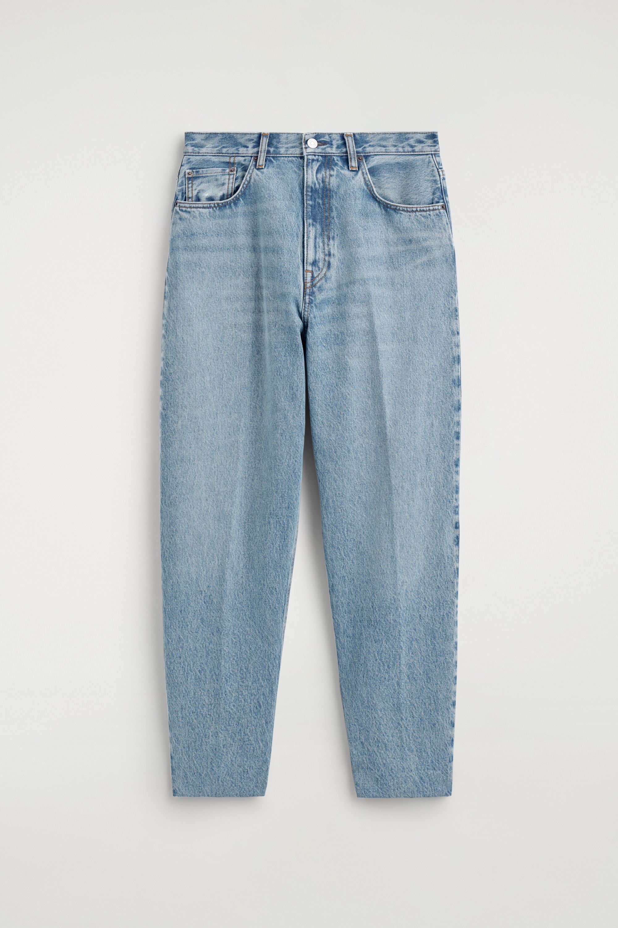JEANS UMBRA A GAMBA AFFUSOLATA - BLU