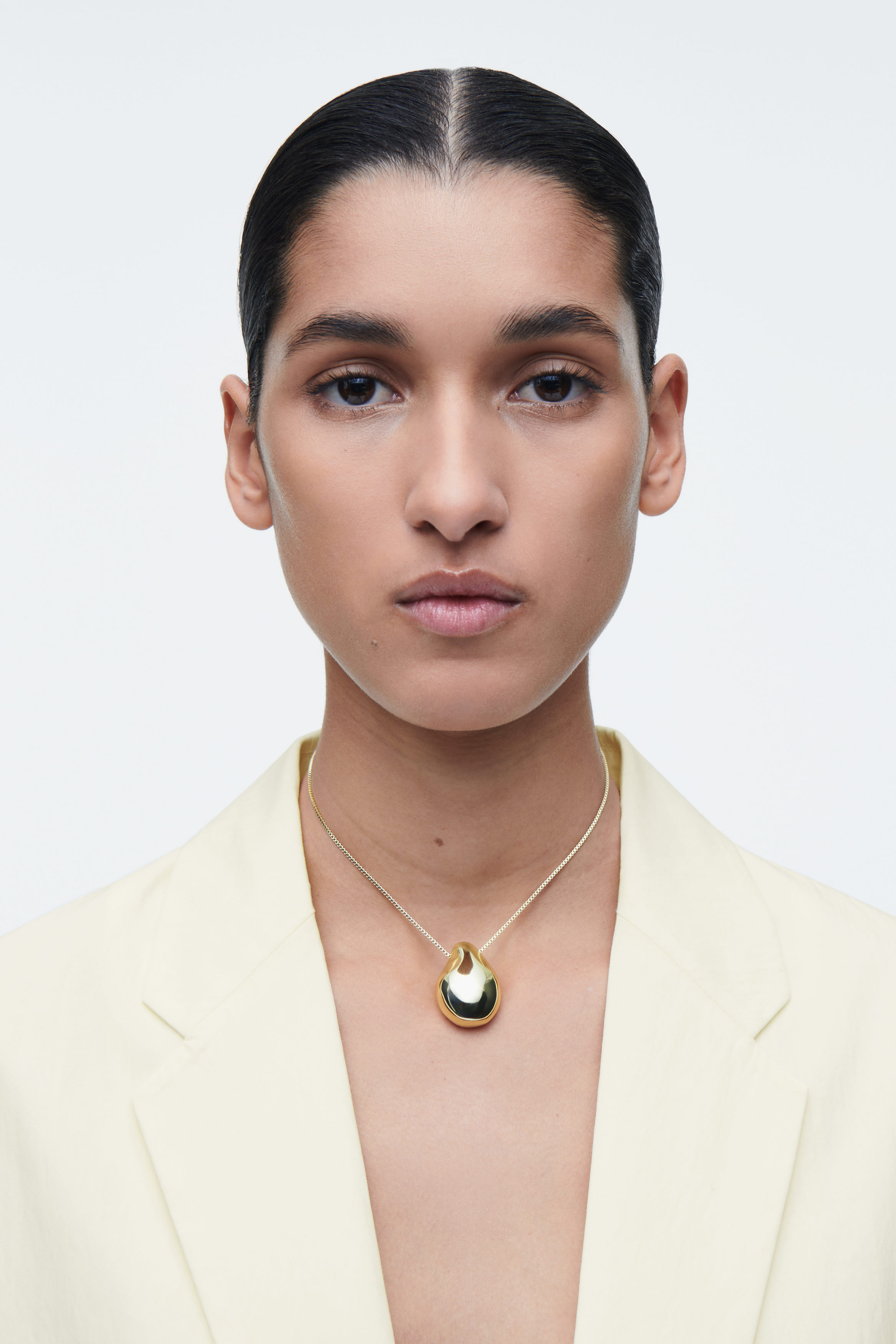ネックレス・ペンダント Pebble Pendant Necklace PEBBLE PENDANT NECKLACE - GOLD | COS