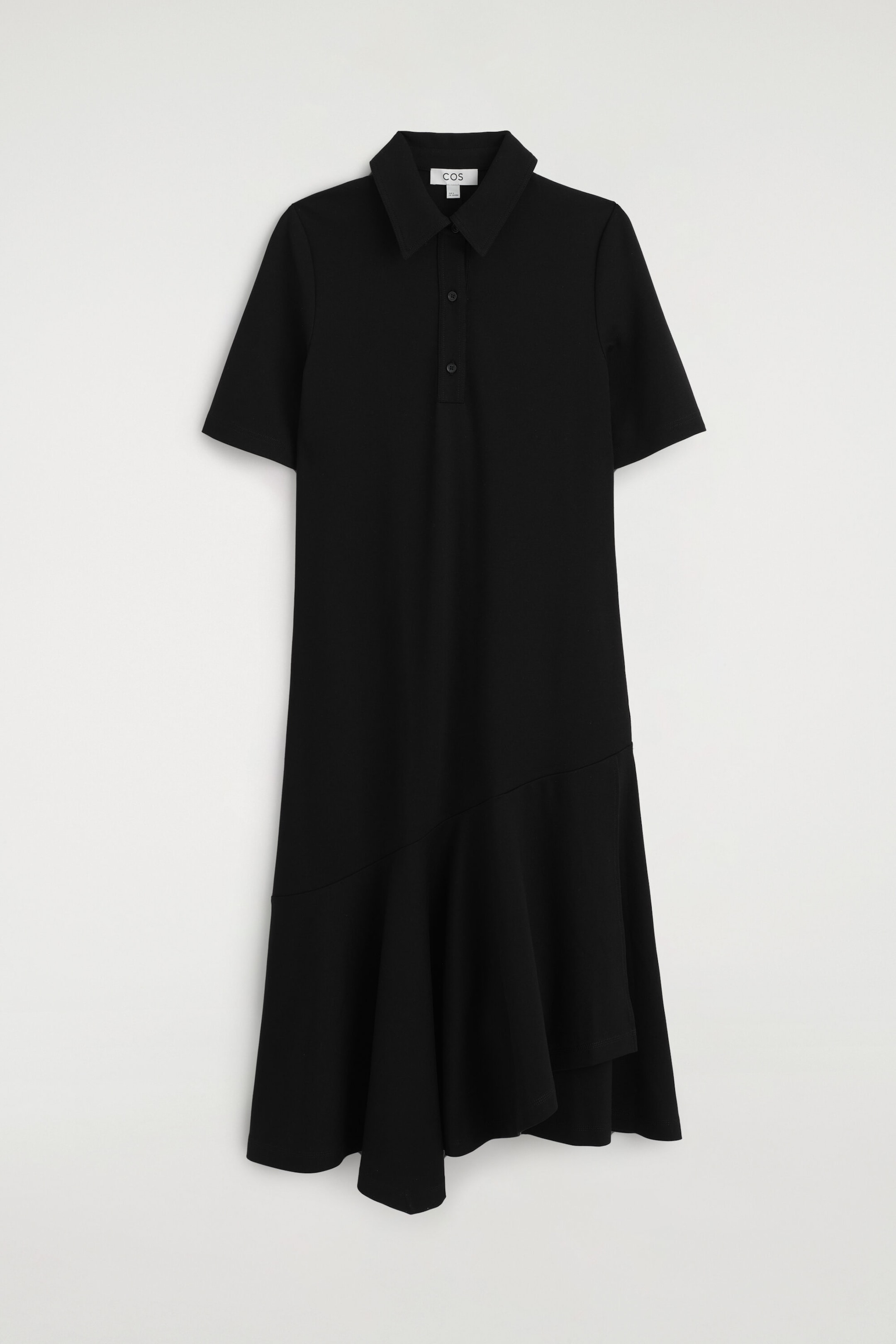 black long sleeve dress with white collar FLARED JERSEY MIDI SHIRT - sequin dress black AMILA BEIGE SATIN BACKLESS Turnip Casserole Recipe Designed with contrast detailing Size:66 Regular