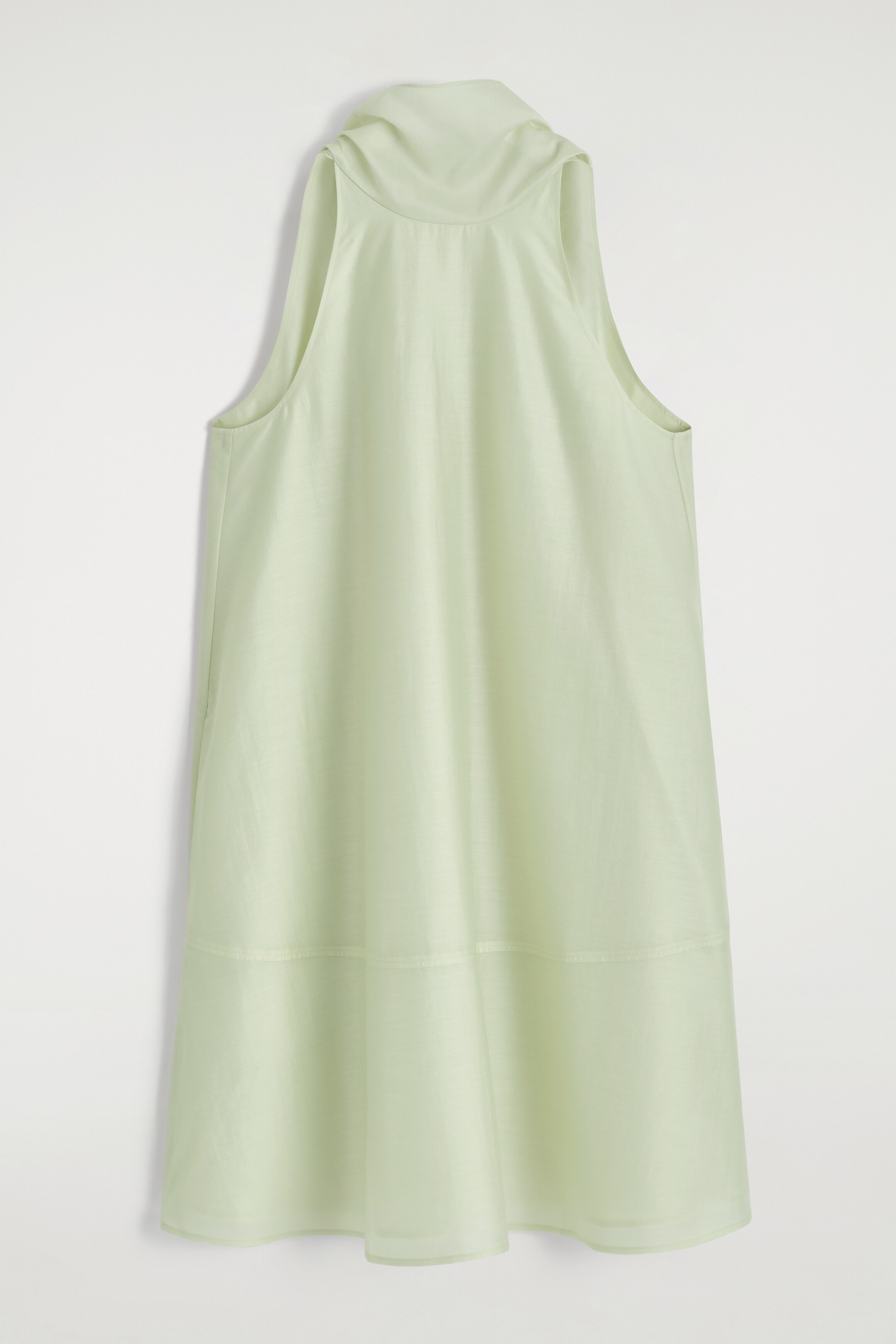 Grotere afbeelding bekijken: FLUIDE HALTERNECK MINI JURK - LICHTGROEN - DAMES | H&M BE 6