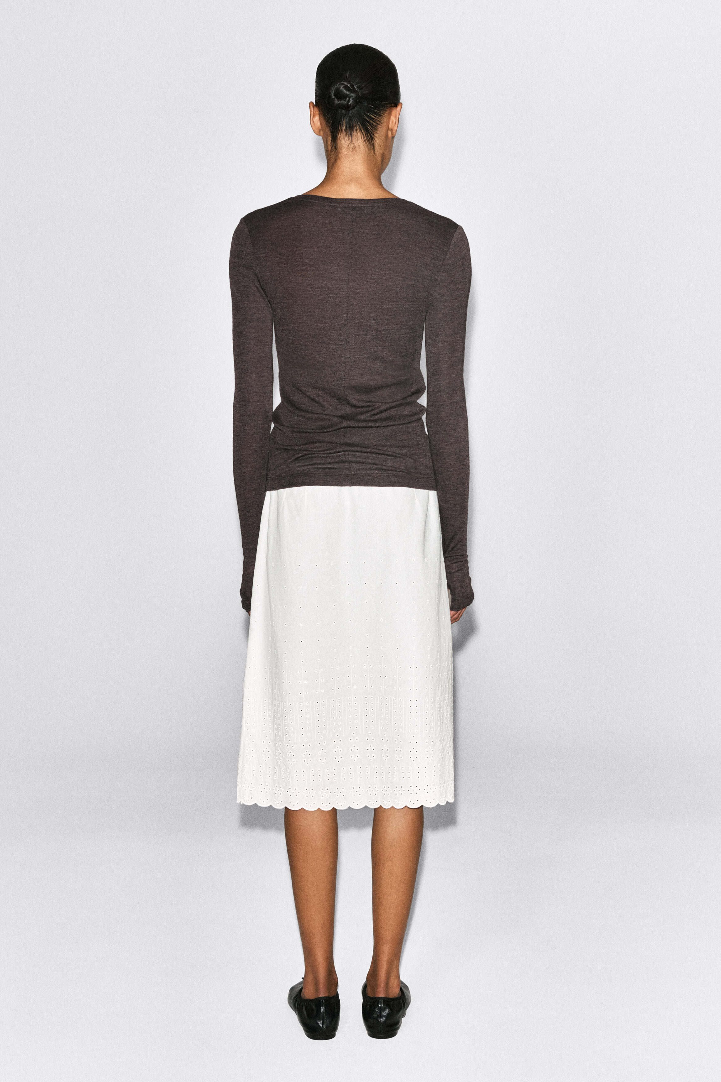 SLIM MERINO WOOL TOP thumbnail 6