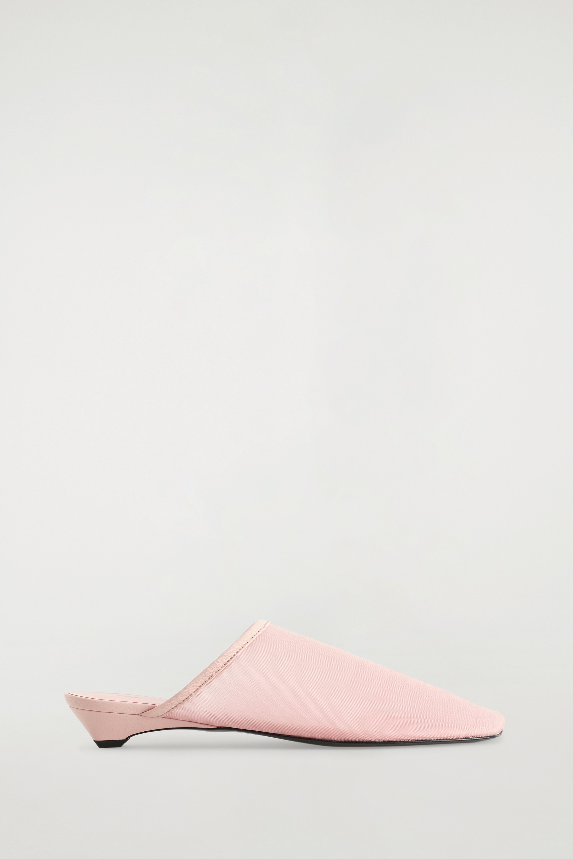 MULES DE MALLA TRANSPARENTES - ROSA