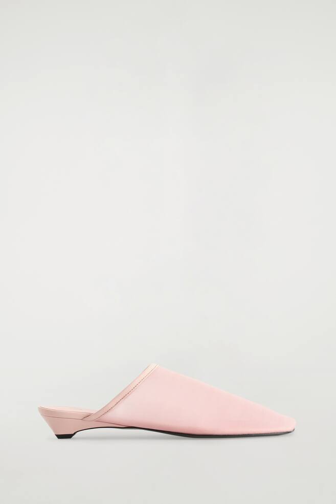 DURCHSCHEINENDE MULES AUS MESH - ROSA - 1