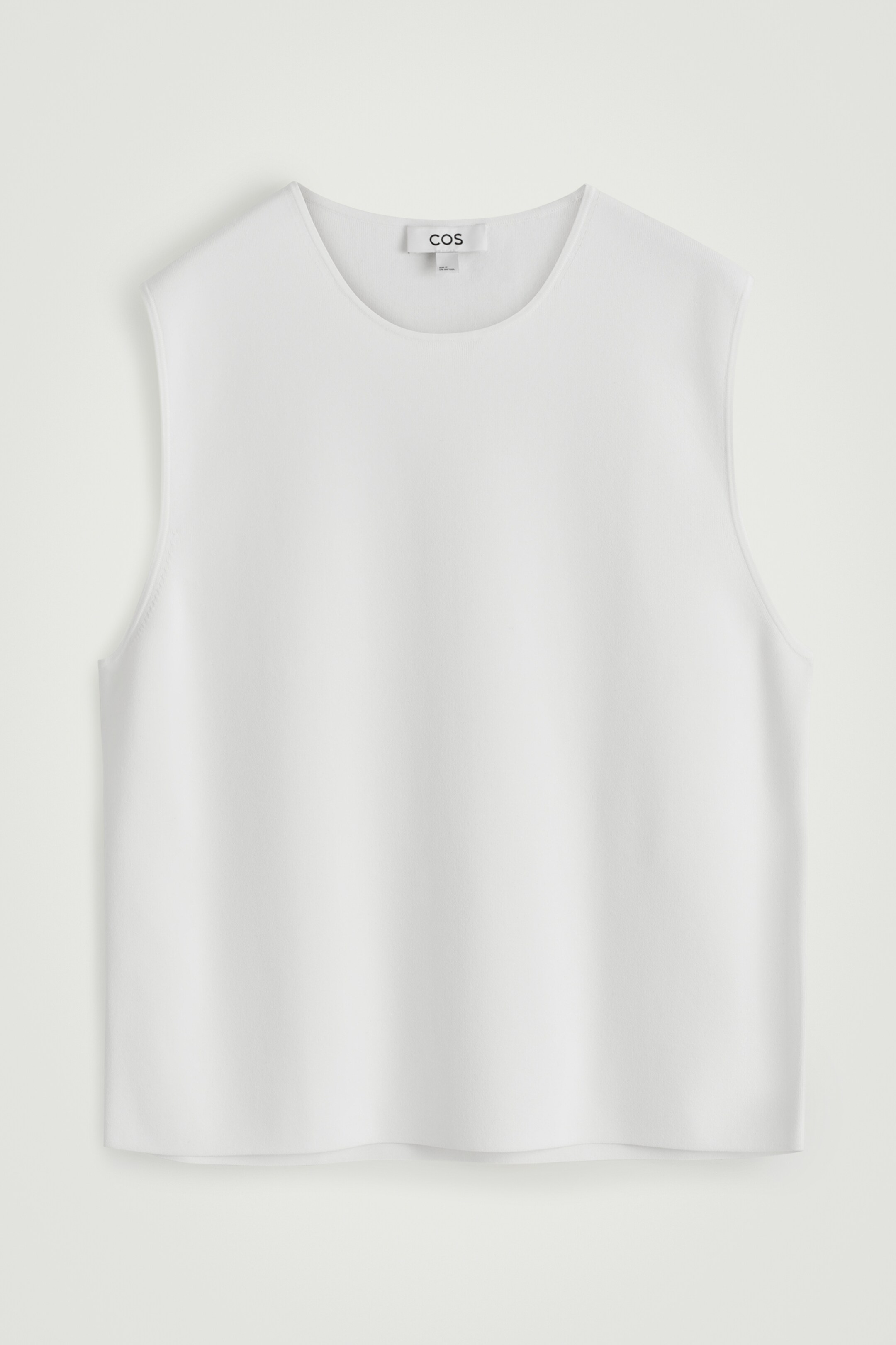 Ingrandisci l'immagine: KNITTED SPORTS TANK TOP - WHITE - UOMO | H&M CH 6
