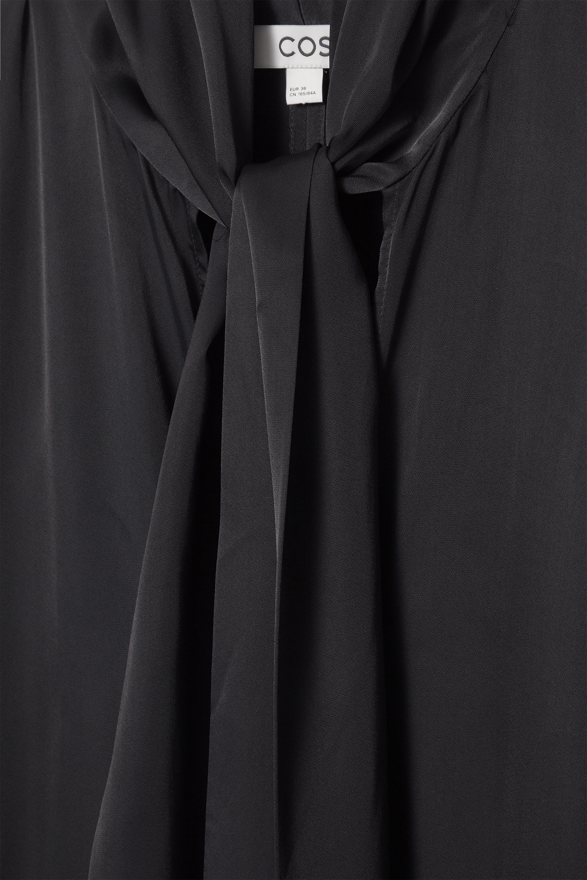 Abito con doppio petto tinta unita - Nero - Donna - 20.30