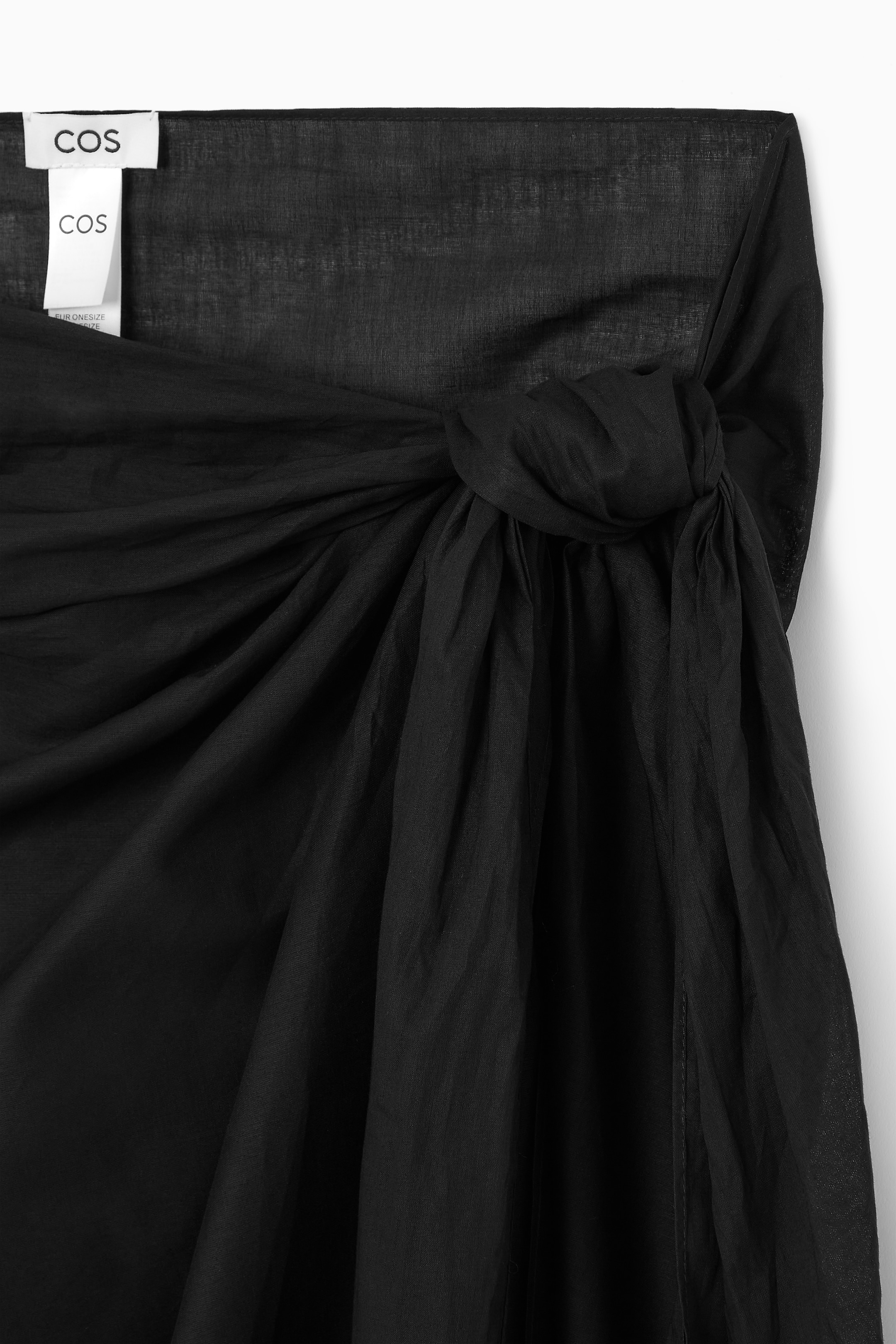Näytä suurempi kuva: COTTON SARONG - BLACK - NAISET | H&M FI 2