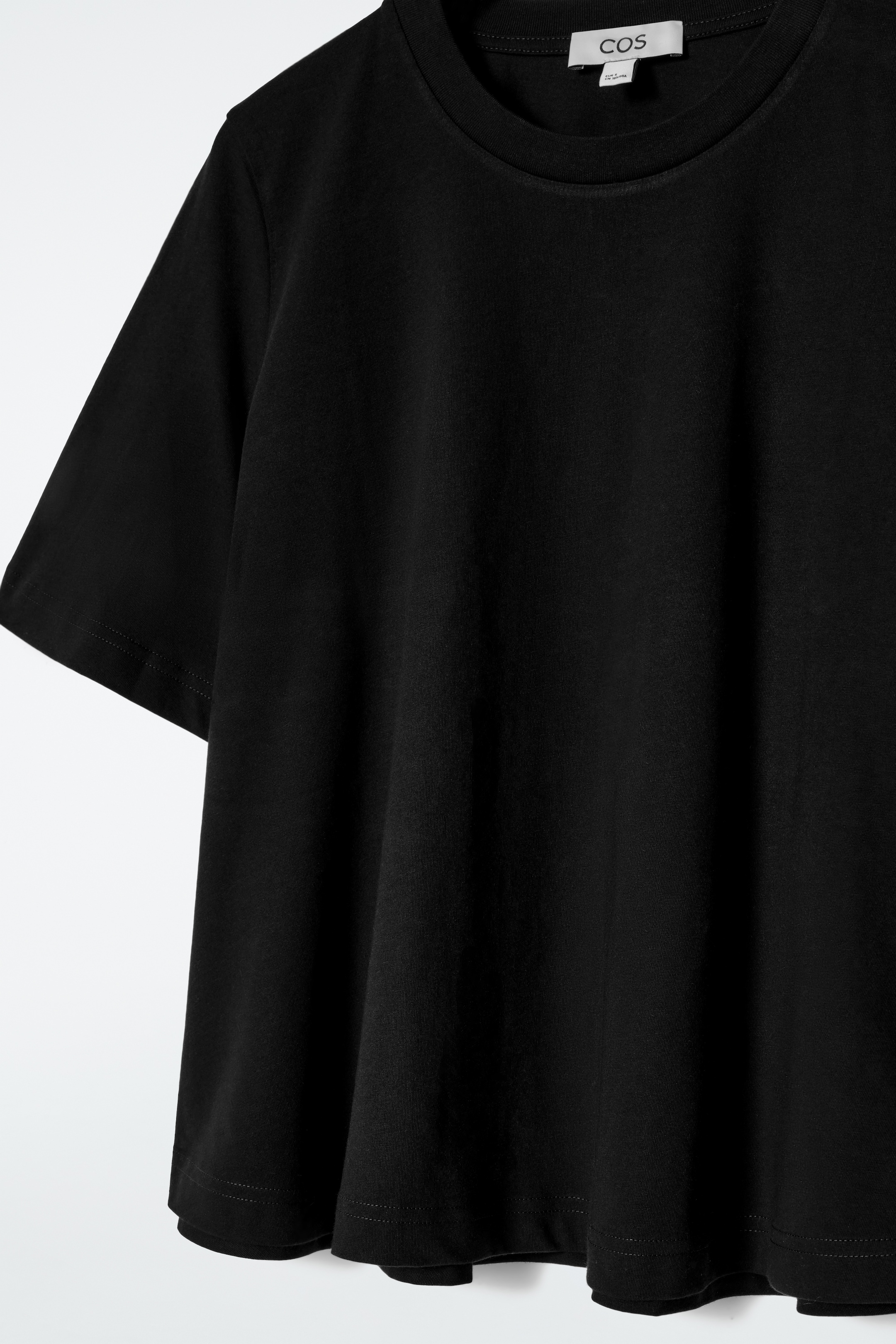 Se større billede: TRAPEZFORMET T-SHIRT – RELAXED - SORT - DAME | H&M DK 7
