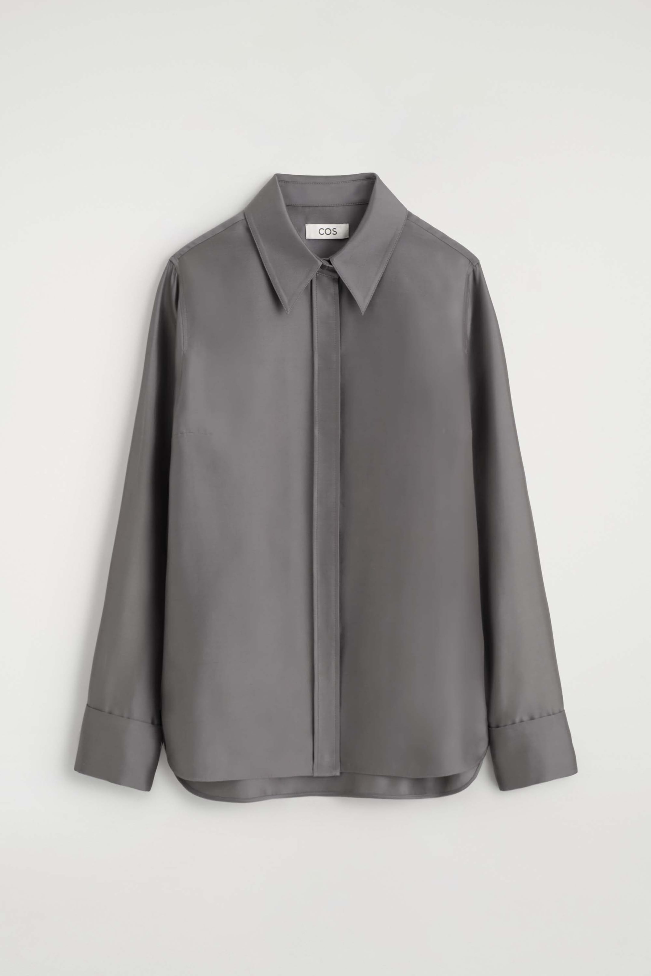 TAILORED SILK SHIRT