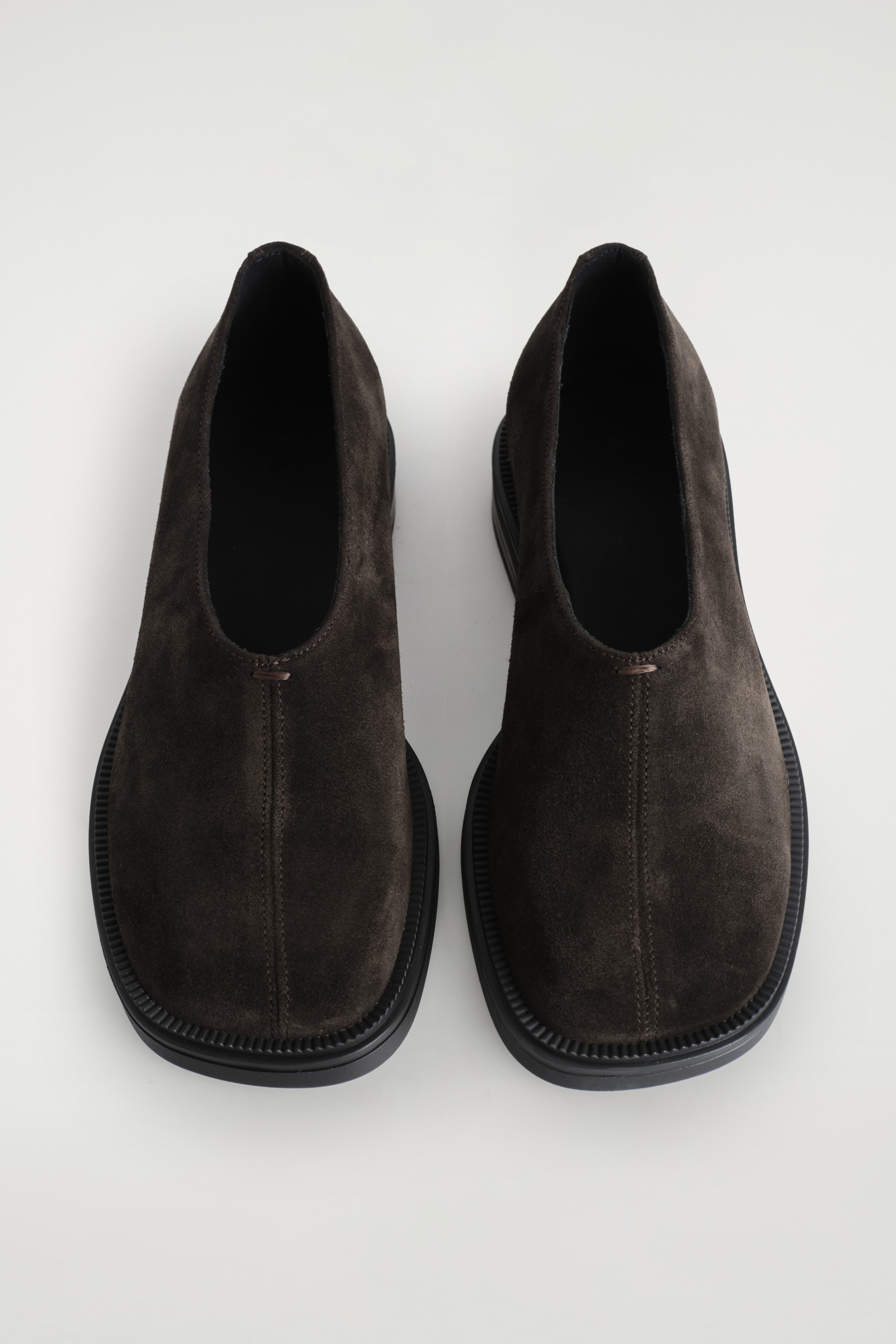 Grösseres Bild ansehen: MARKANTE SCHUHE AUS VELOURSLEDER - DUNKELBRAUN - DAMEN | H&M CH 6