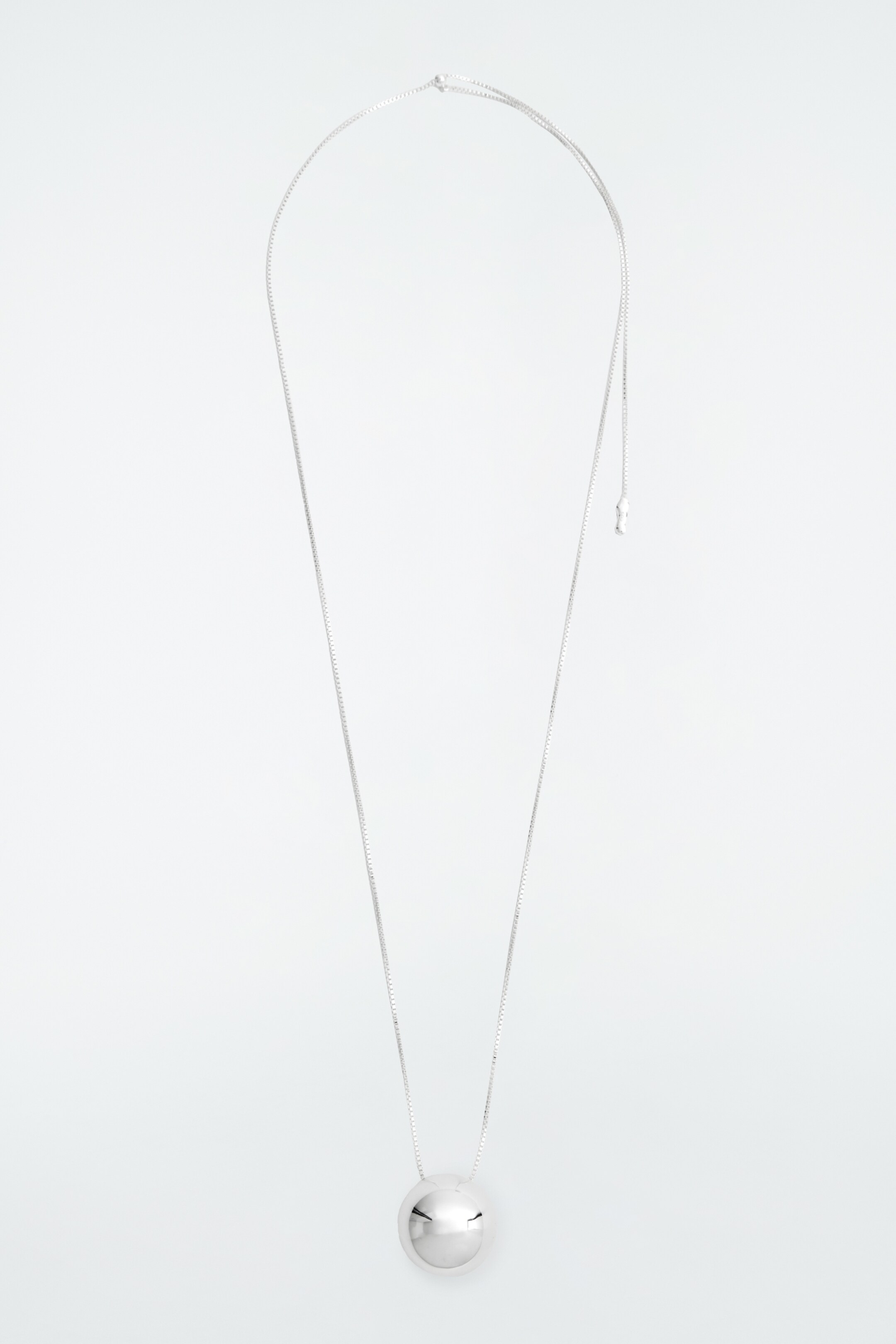 Ingrandisci l'immagine: SPHERICAL PENDANT CHAIN NECKLACE - SILVER - DONNA | H&M CH 2