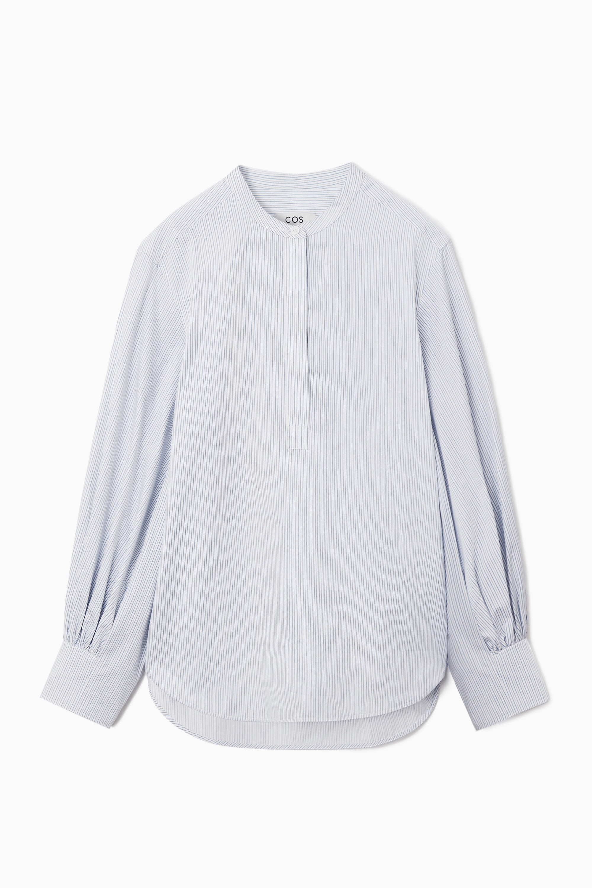 CLANE（クラネ）の「BIG COLLAR EMBROIDERY TOPS（シャツ