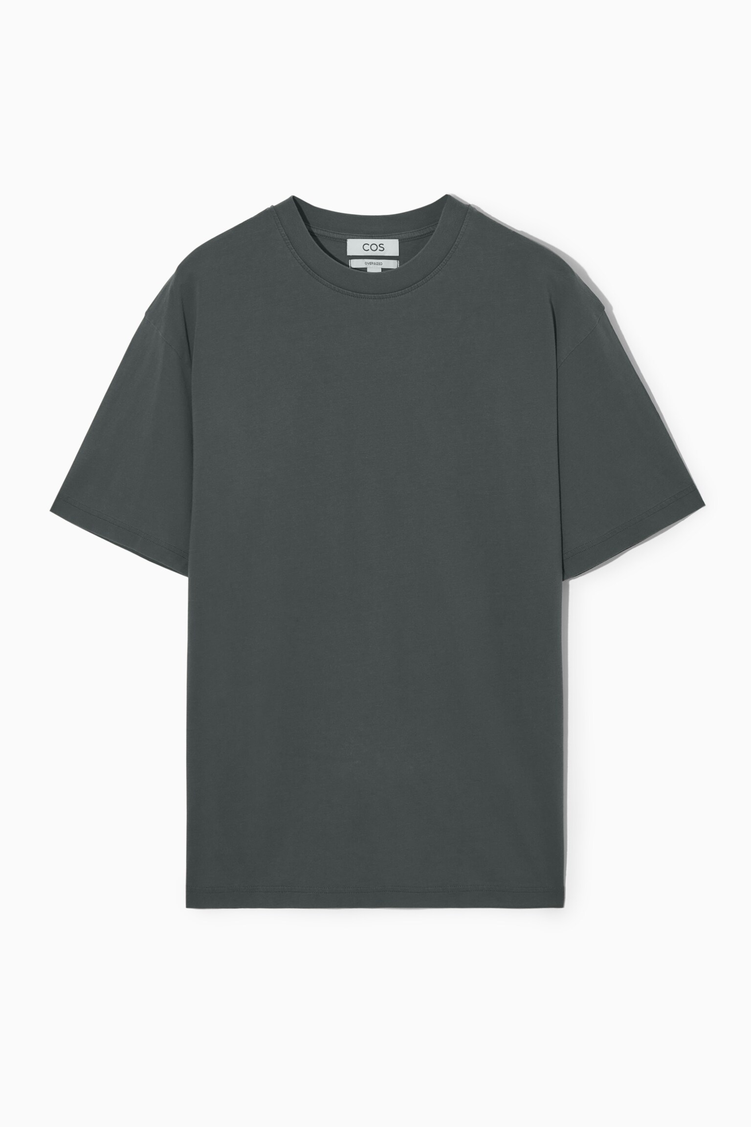 T-SHIRT OVERSIZE EN COTON - NOIR/BLEU MARINE/NOIR