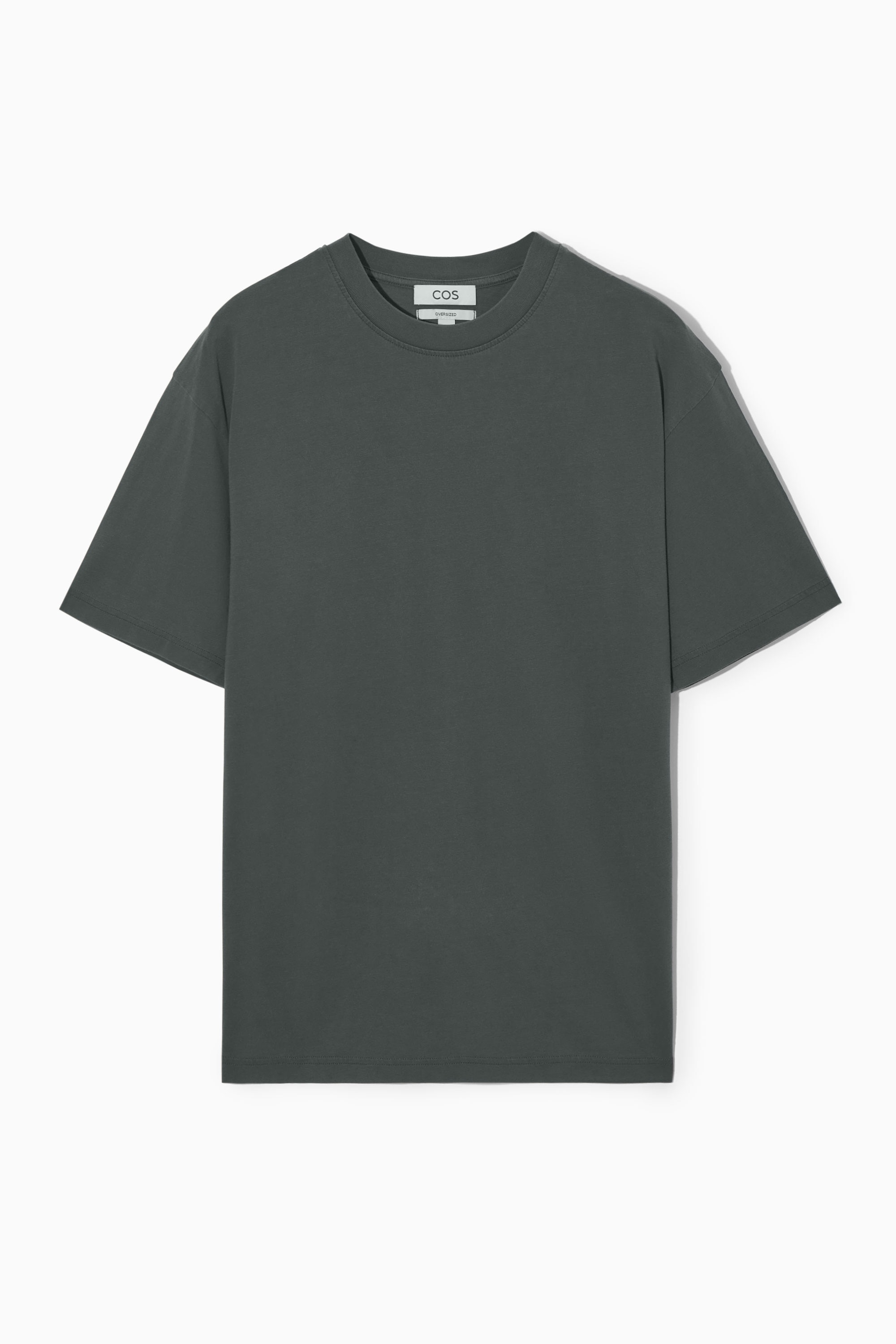 OVERSIZED COTTON T-SHIRT - BLACK | COS