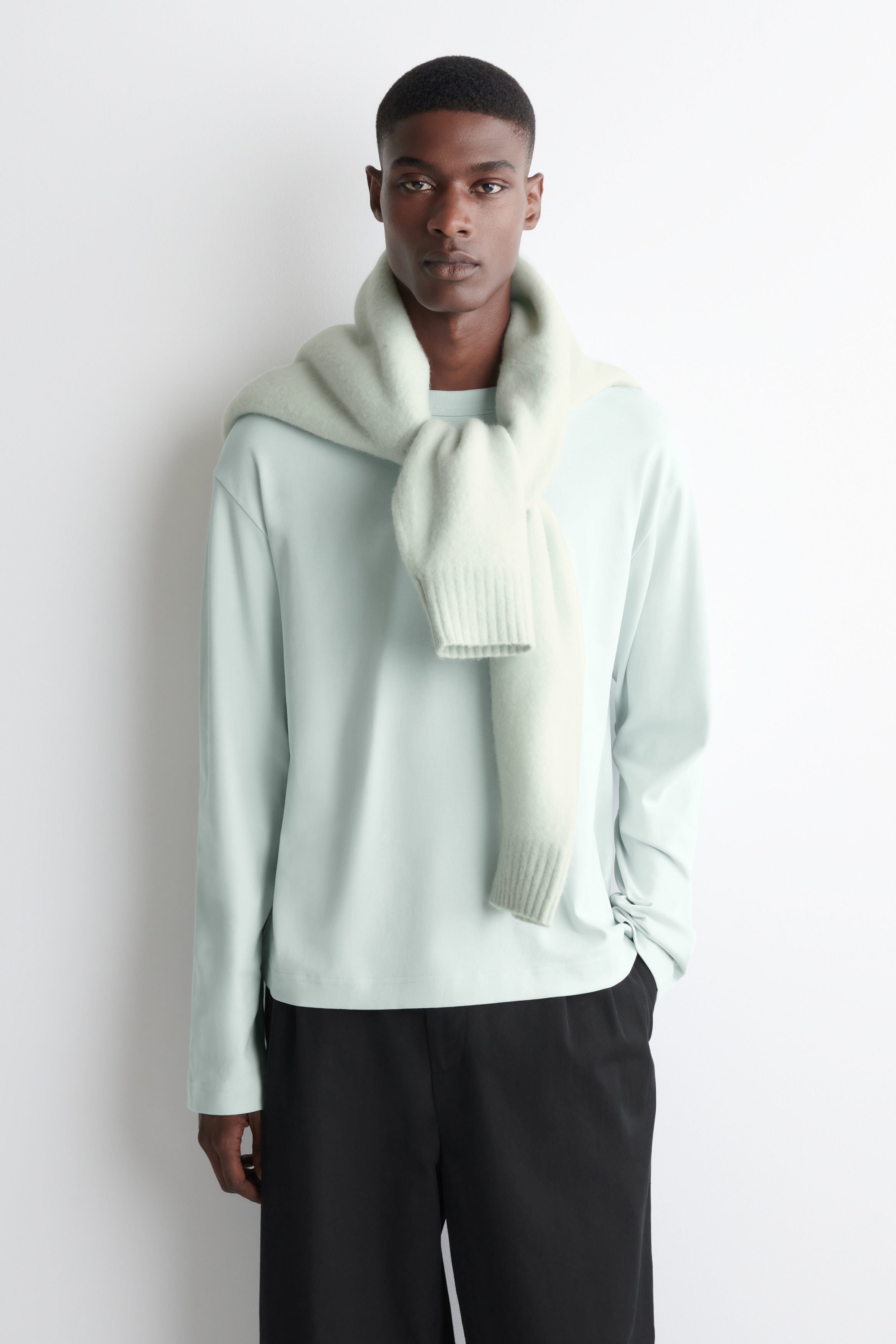 Relaxed jersey long-sleeve