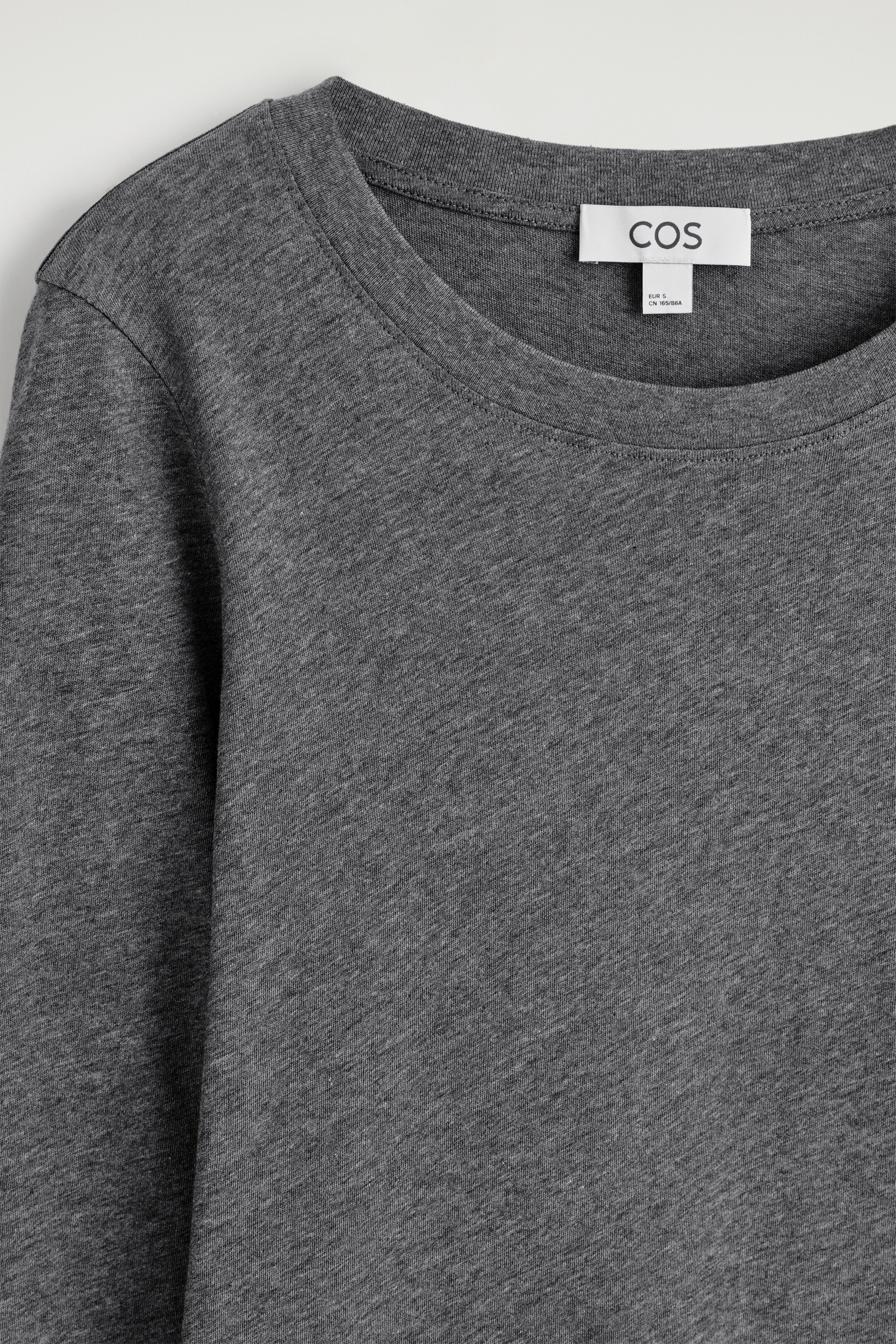 Agrandir l'image: T-SHIRT 24/7 À MANCHES LONGUES - GRIS CHINÉ - FEMME | H&M CH 6