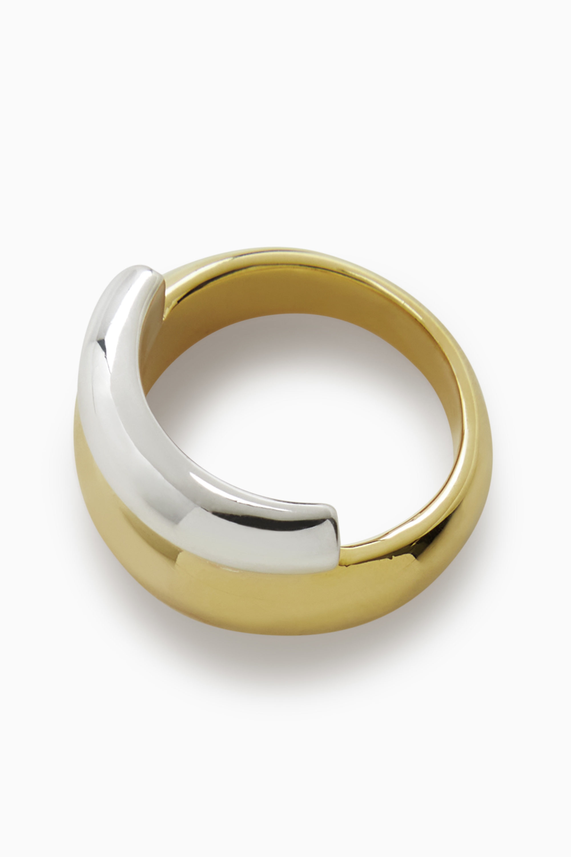 指輪・リング goen gold ring TWO-TONE RING - GOLD / SILVER | COS