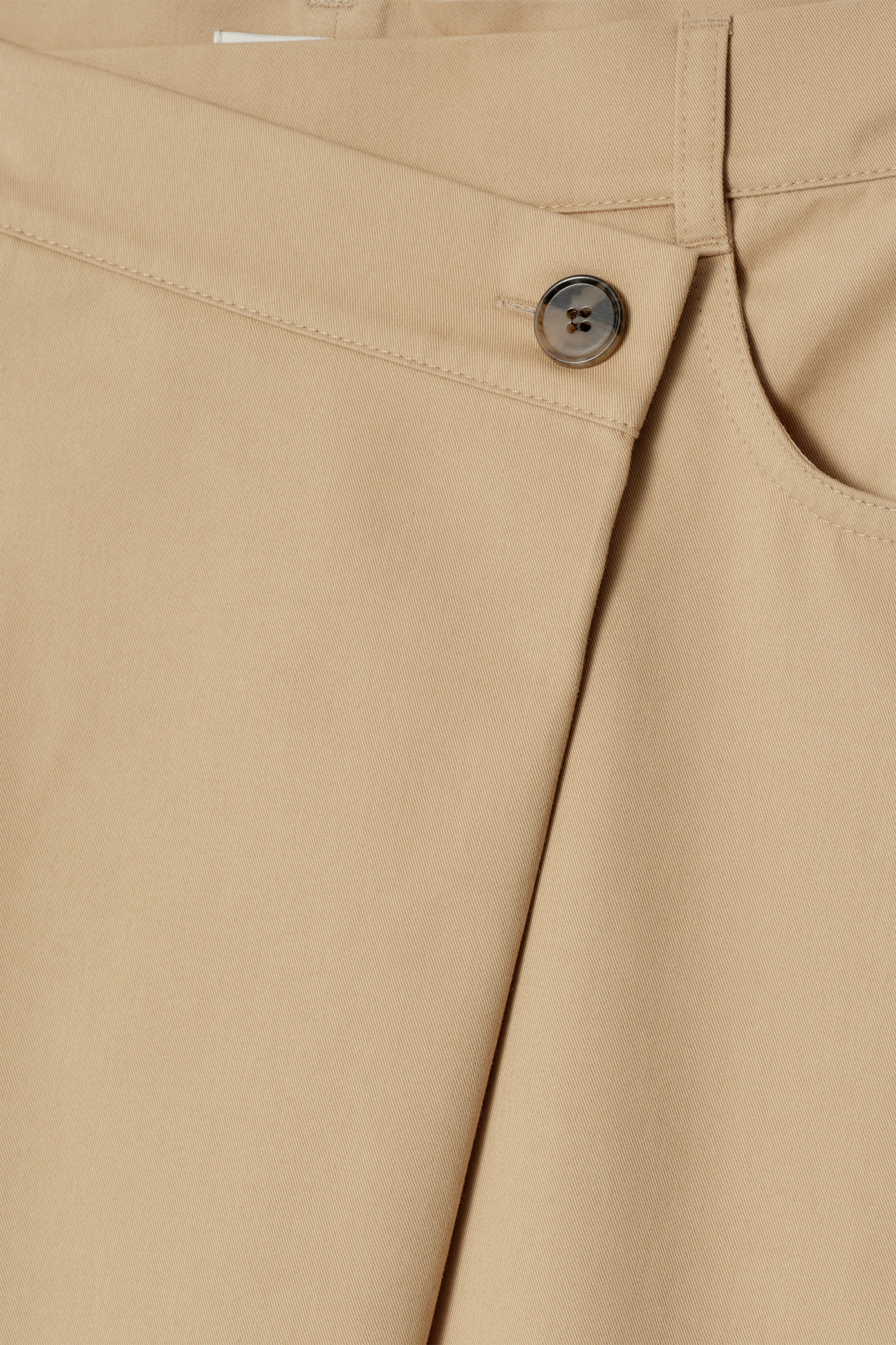 Grösseres Bild ansehen: ASYMMETRISCHER MIDIROCK AUS BAUMWOLLE - BEIGE - DAMEN | H&M CH 6