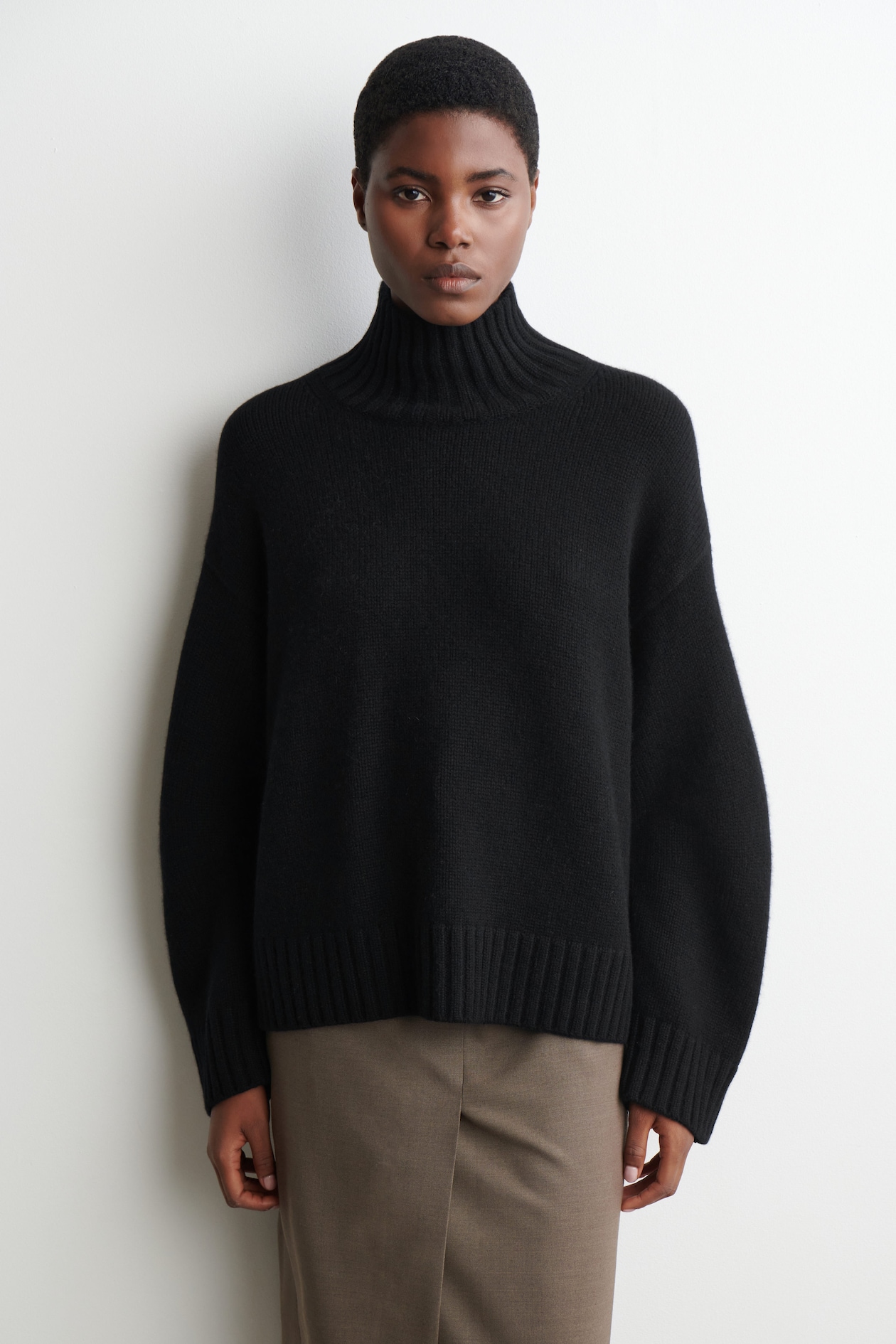 cashmere chunky sweater cos