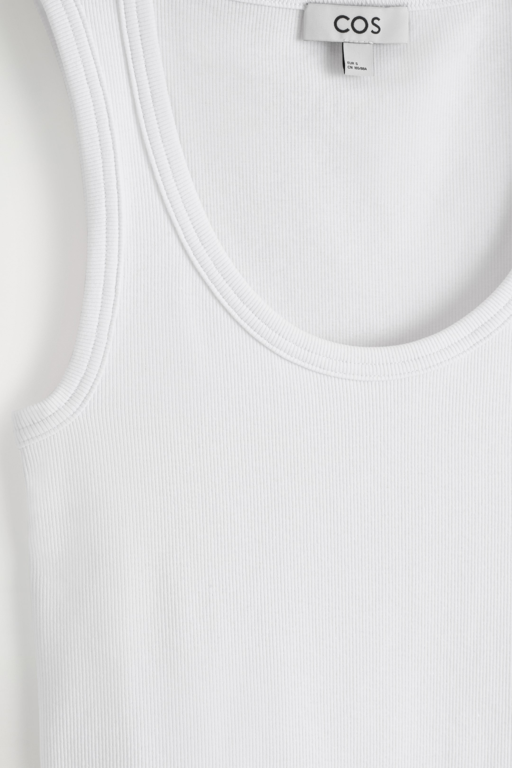 Zobacz większy obraz: PRĄŻKOWANA KOSZULKA Z ZAOKRĄGLONYM DEKOLTEM - BIAŁY - ONA | H&M PL 7