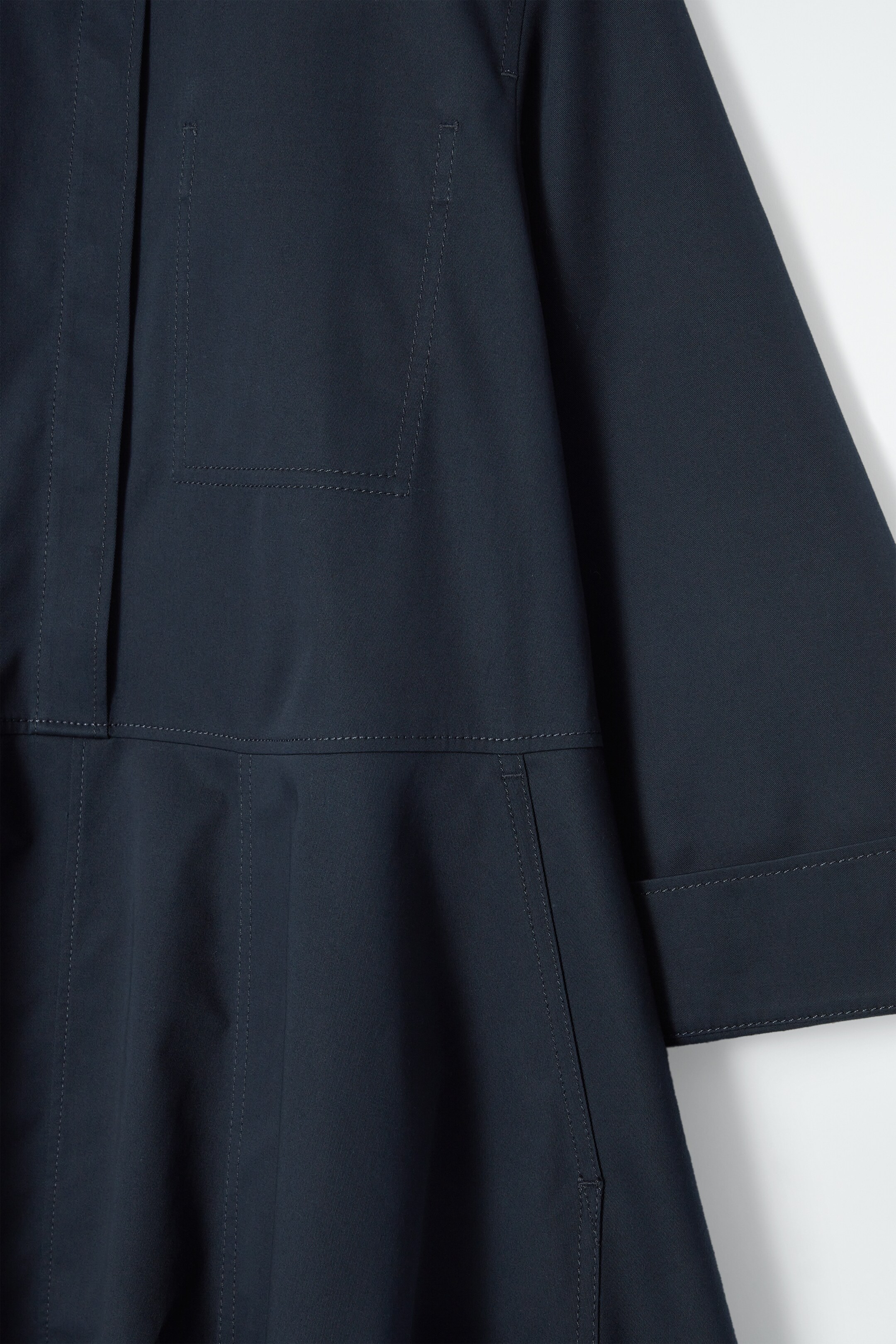 Grösseres Bild ansehen: HEMDBLUSENKLEID AUS BAUMWOLLE IM UTILITY-STIL - NAVYBLAU - DAMEN | H&M CH 3