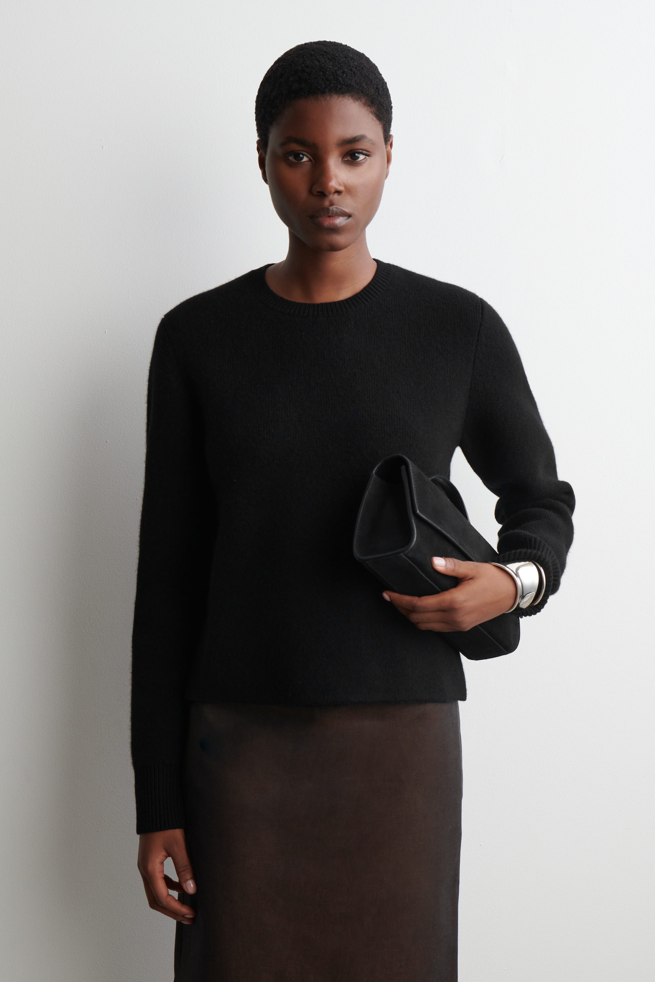 MERINO WOOL CREW-NECK JUMPER