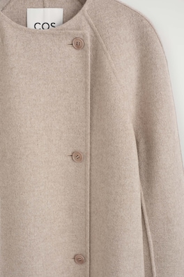 DOUBLE-FACED CASHMERE LONG COAT — OAT 6