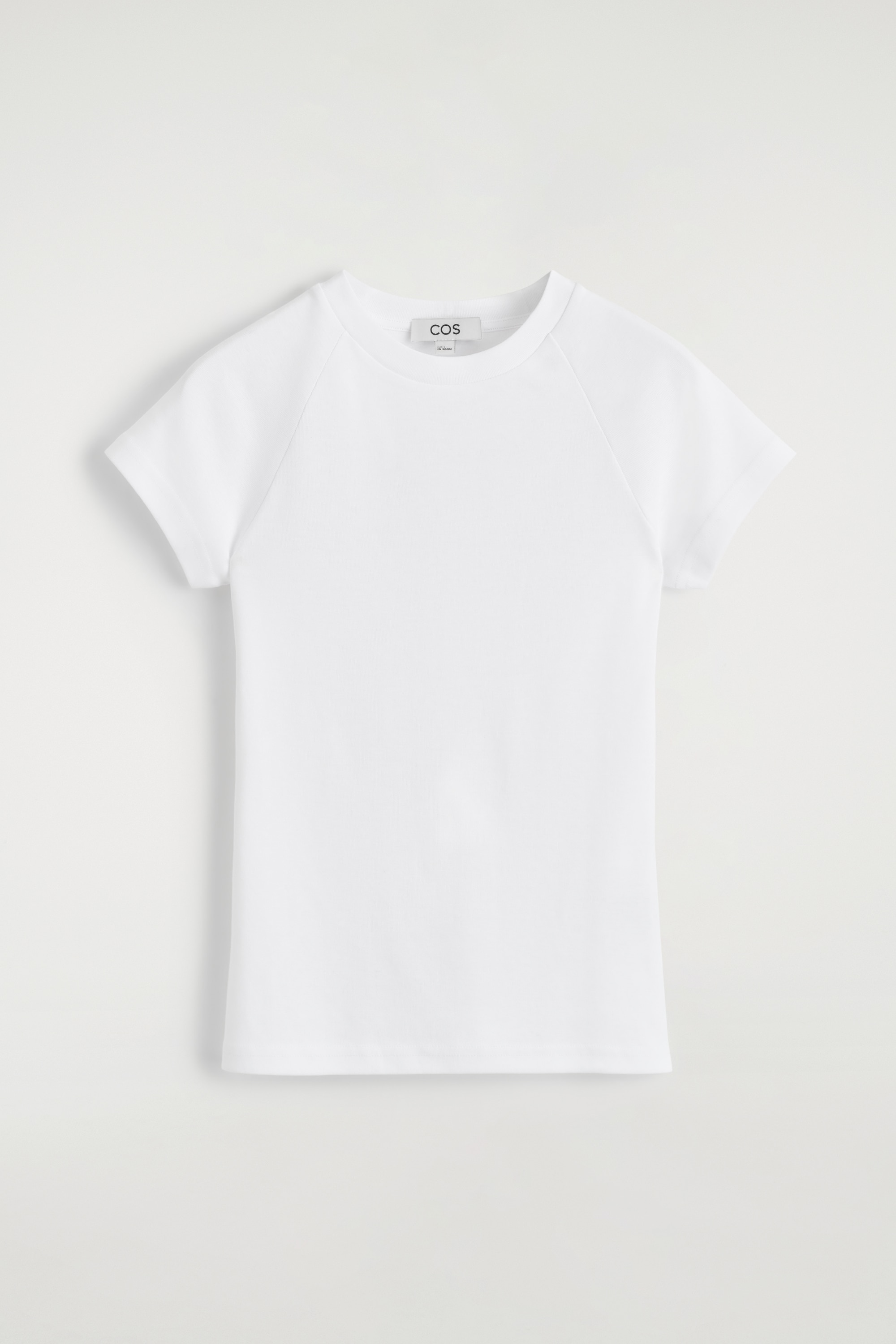 T-SHIRT SLIM IN COTONE - BIANCO