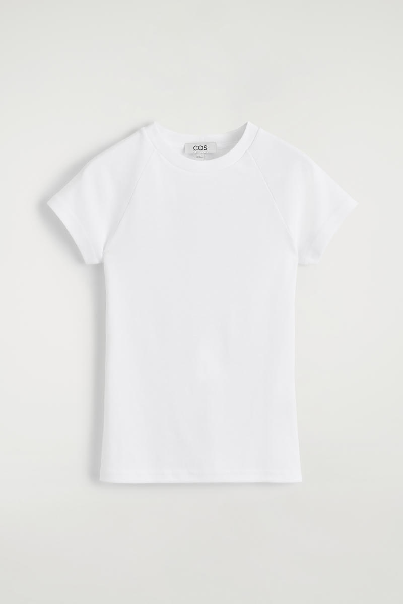 Slim Cotton Raglan T-Shirt