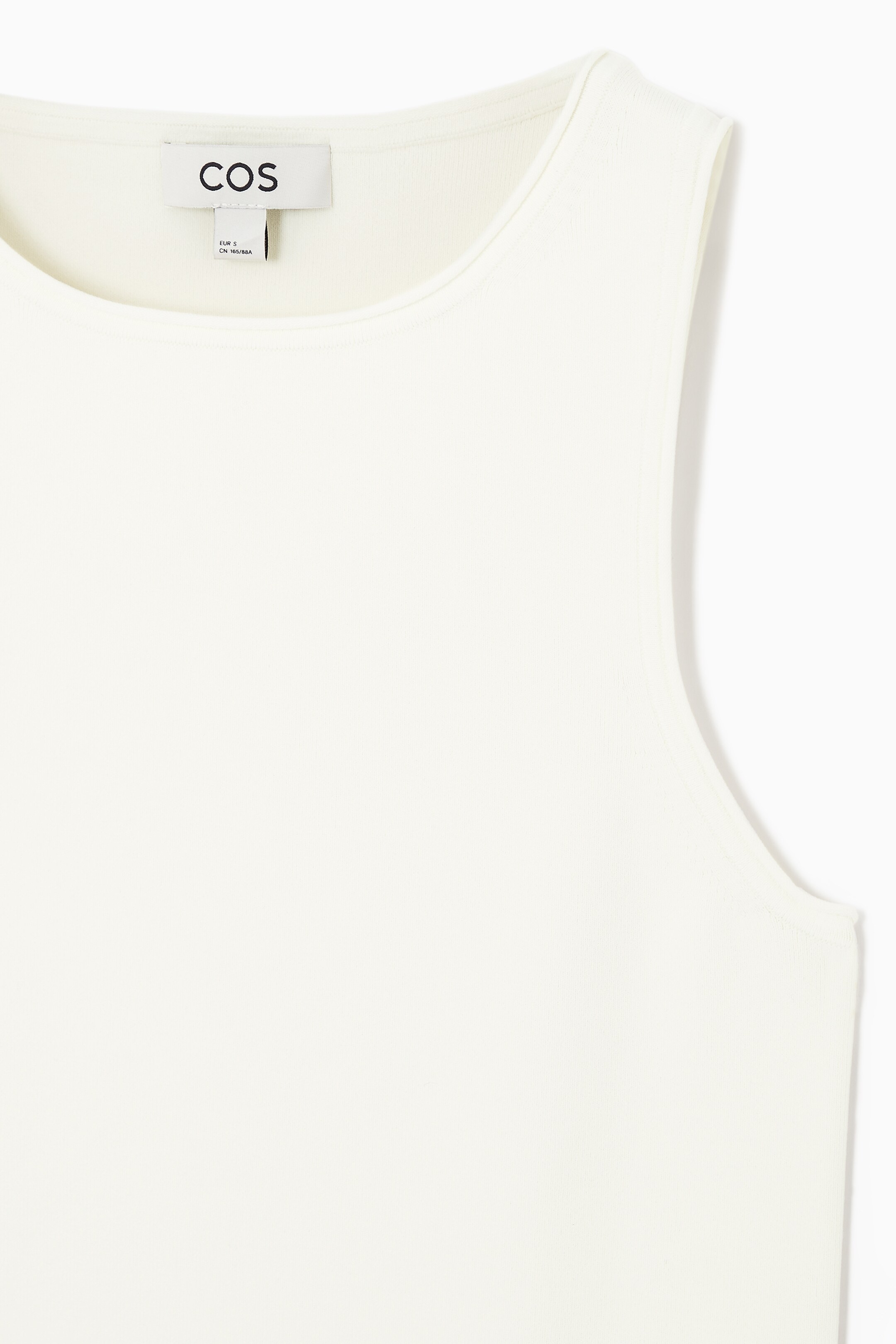 Ver imagen más grande: TOP DE TIRANTES DE PUNTO TUBULAR - MARFIL - MUJER | H&M ES 9