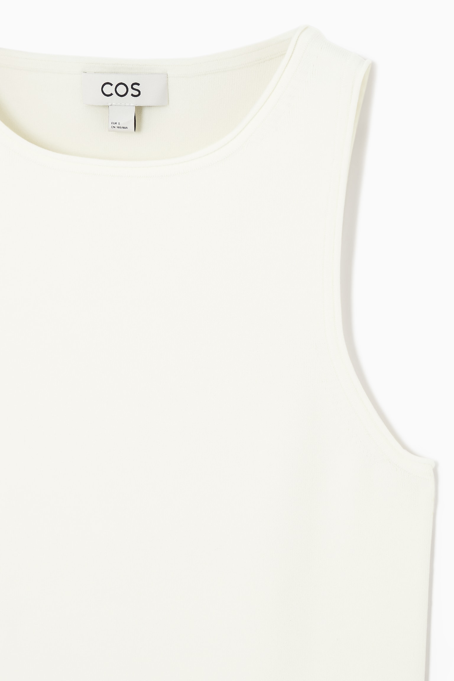TOP DE TIRANTES DE PUNTO TUBULAR - MARFIL/VERDE/NEGRO - 10