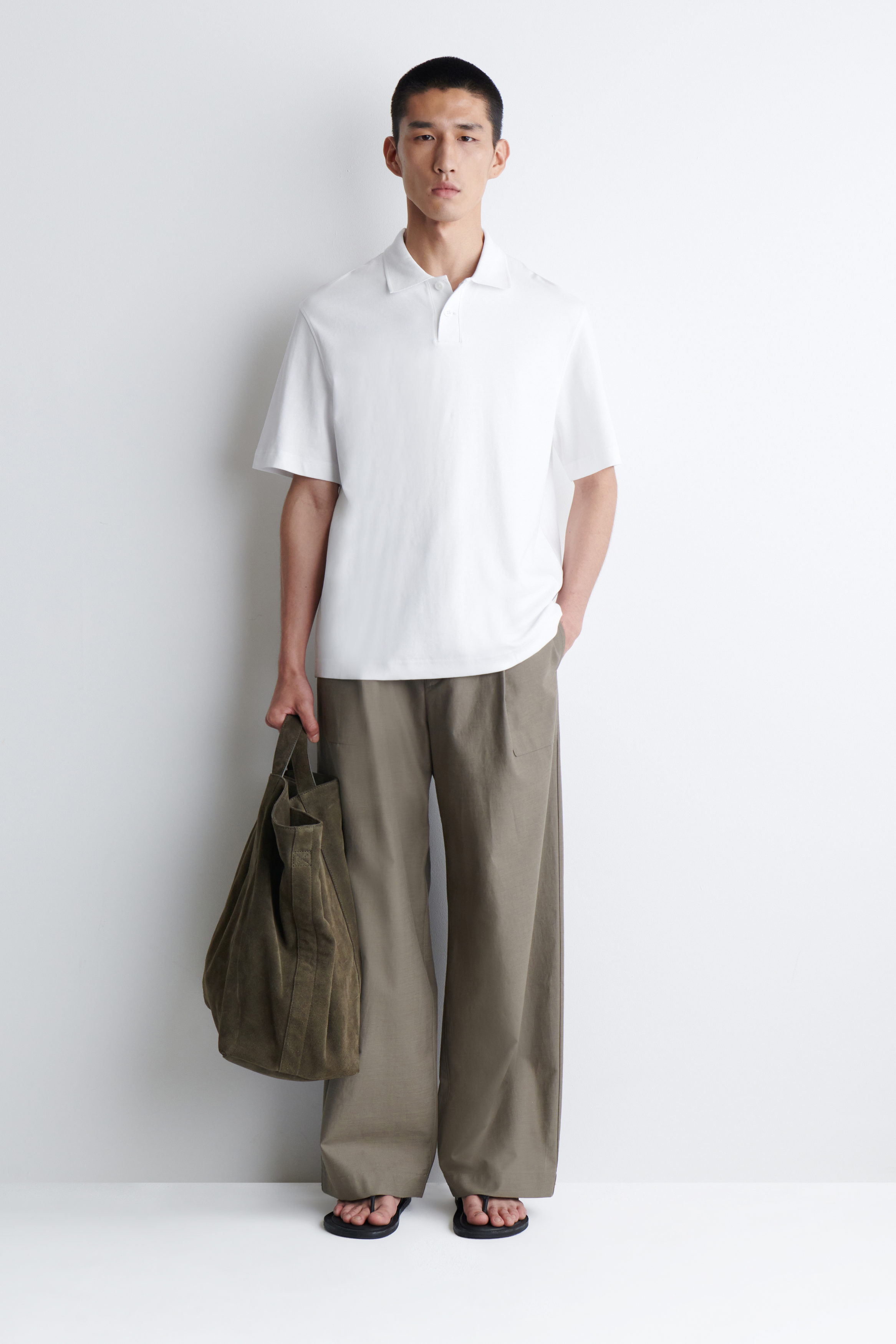 72360　EVERYDAY I LIKE　COTTON POLOSHIRT Slim Smooth Cotton Polo Shirt | Calvin Klein