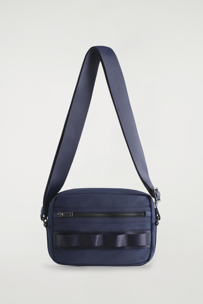 Cos Transit Crossbody Bag - Nylon In Blue