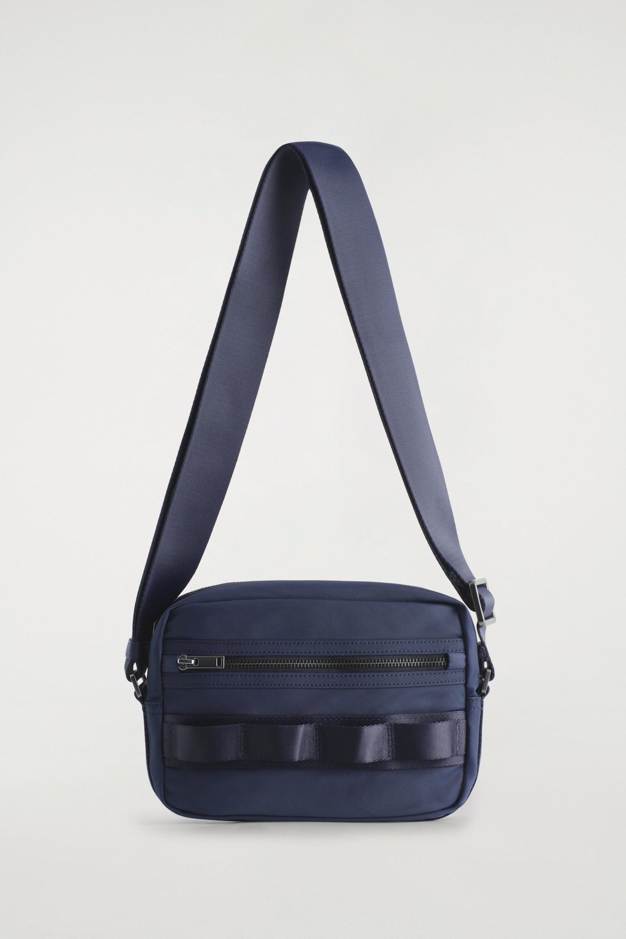 TRANSIT CROSSBODY BAG - NYLON — NAVY