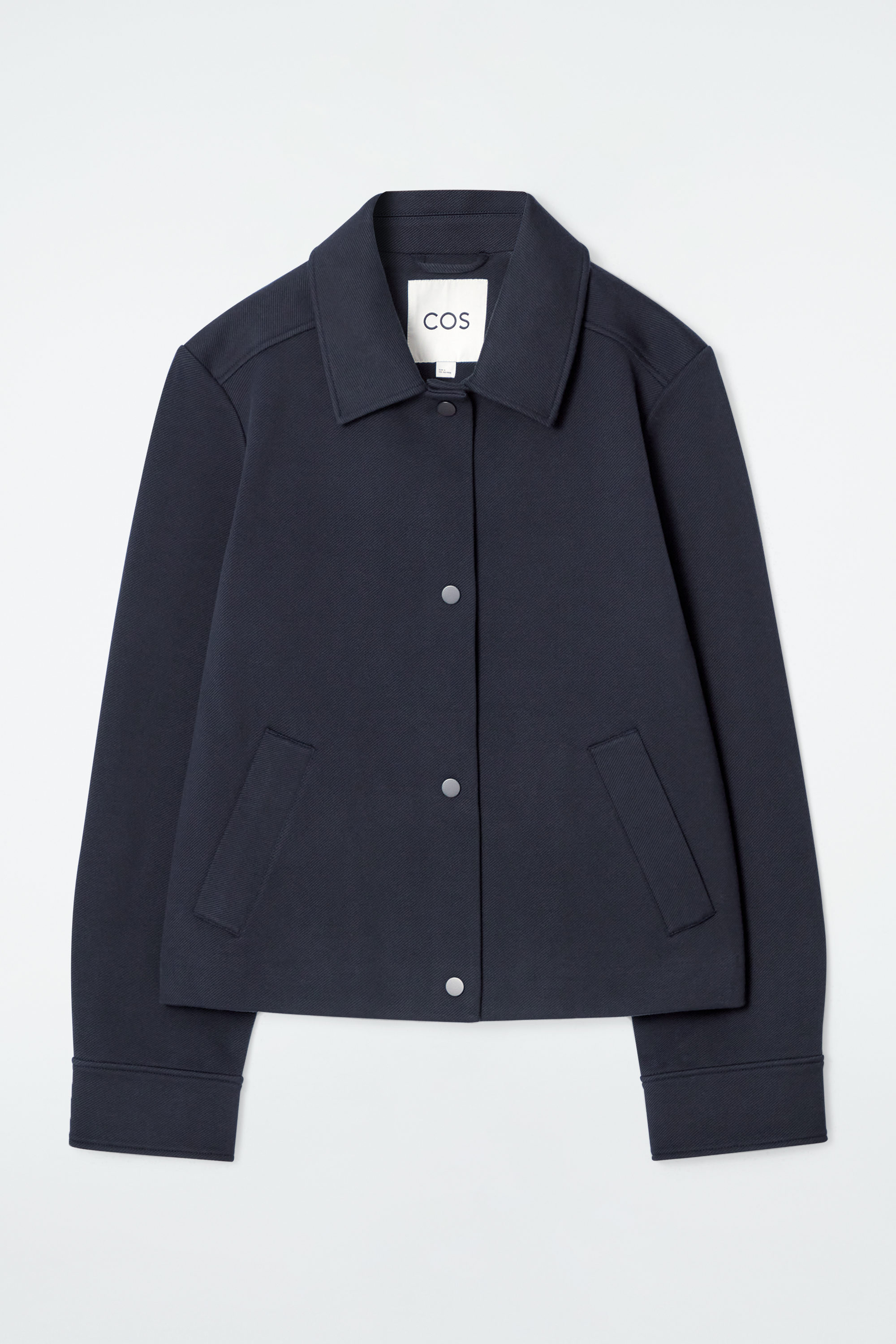 TRAPEZE UTILITY JACKET - NAVY | COS