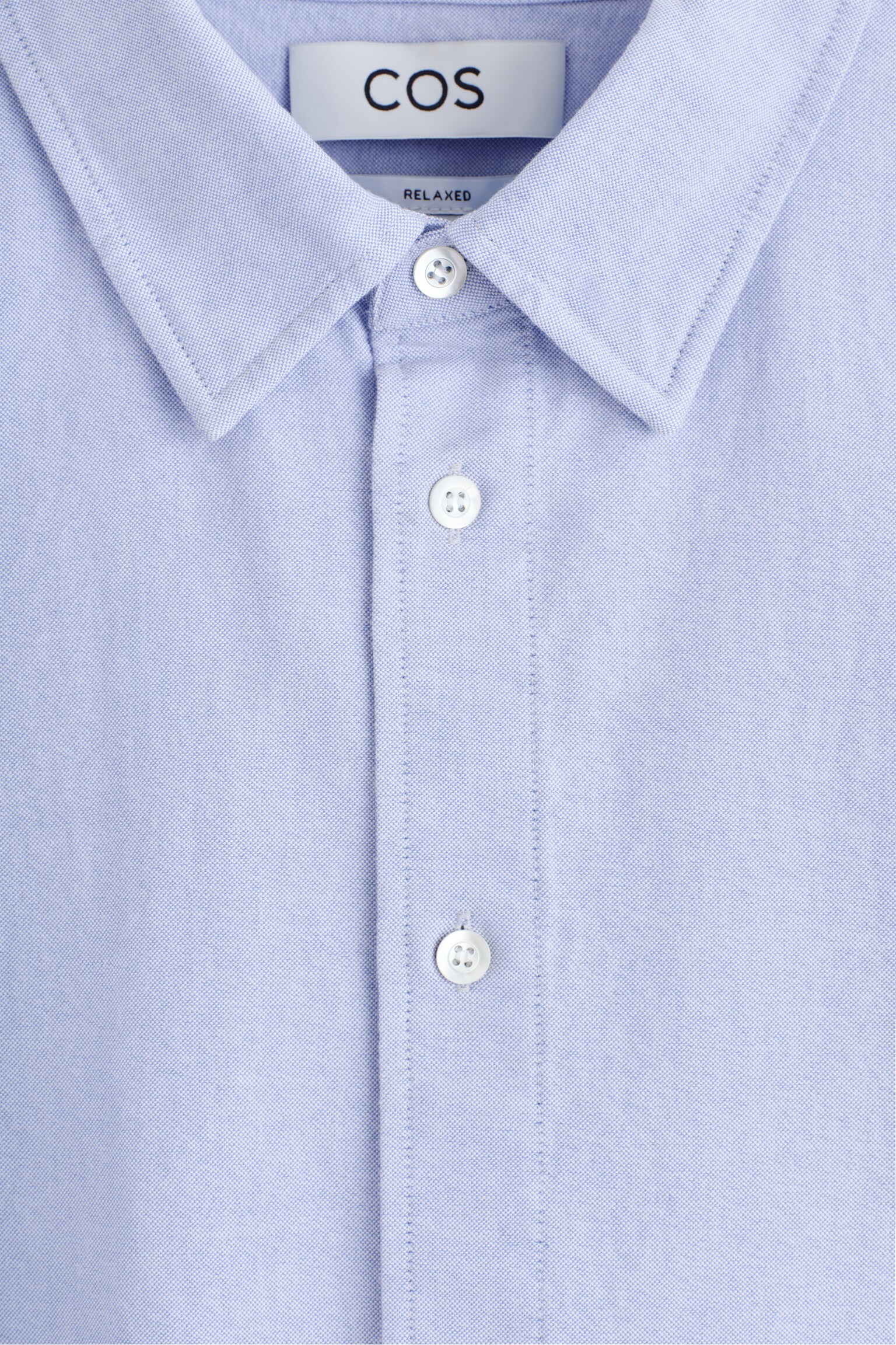 CHEMISE OXFORD EN COTON - BLEU CIEL/BLEU / BLANC / RAYURES/BEIGE / BLANC / RAYÉ/BLANC - 4