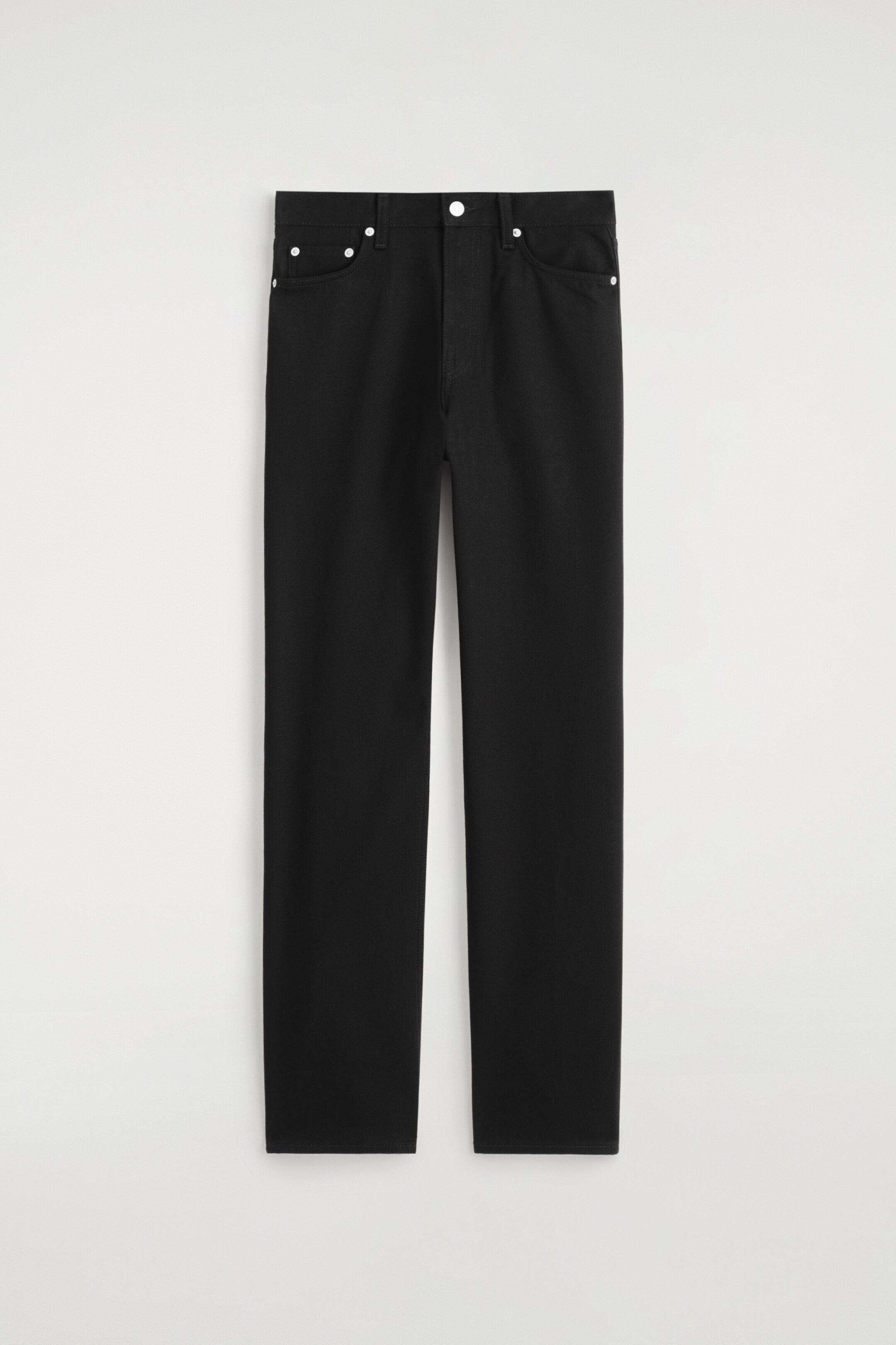 Nagyobb kép megtekintése: REPRISE EGYENES SZÁRÚ FARMER - FEKETE - NŐI | H&M HU 5