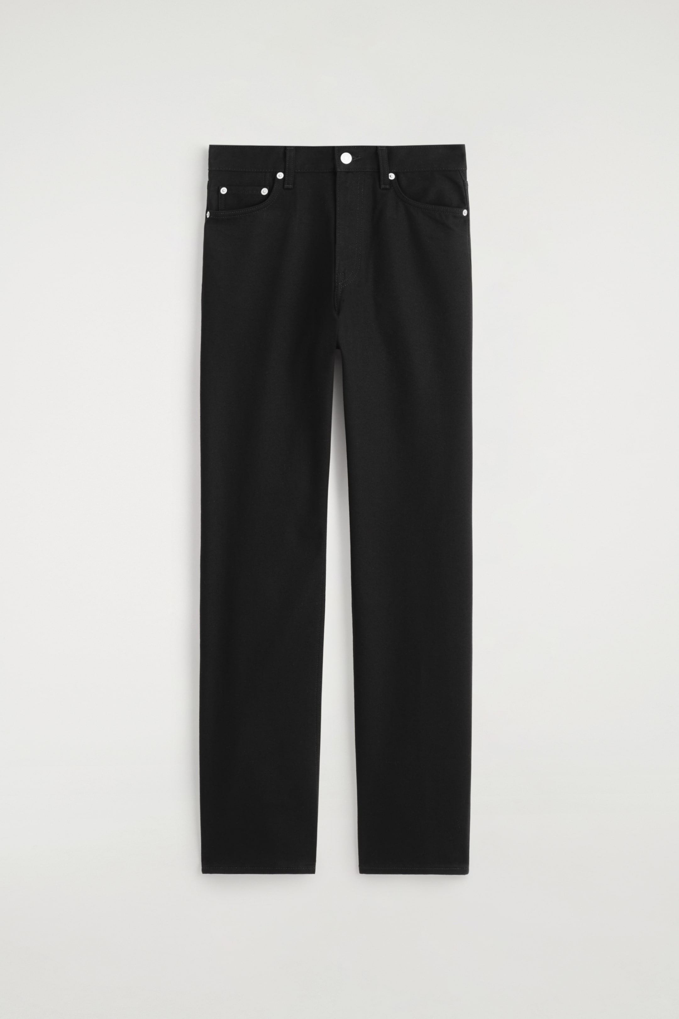 Größeres Bild ansehen: REPRISE JEANS MIT GERADEM BEIN - SCHWARZ - Ladies | H&M DE 5