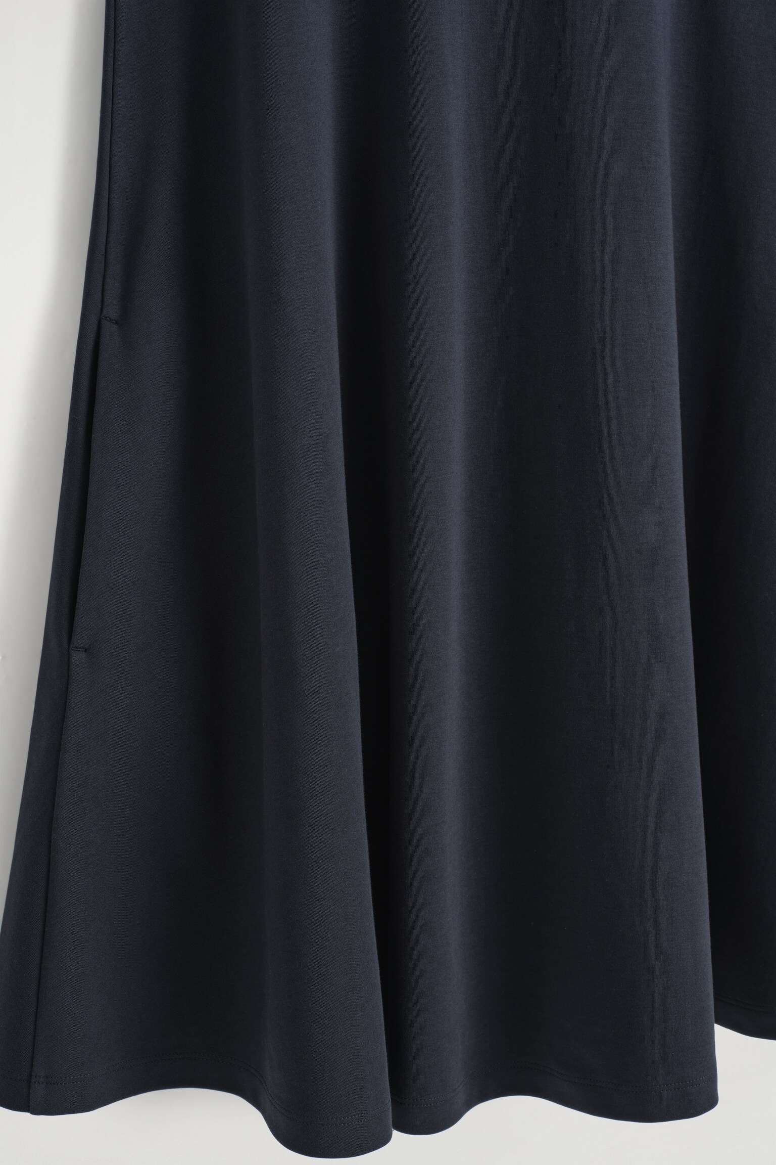 VESTIDO CORTO DE ALGODÓN DE TIRANTES - AZUL MARINO/ROJO OSCURO - 6