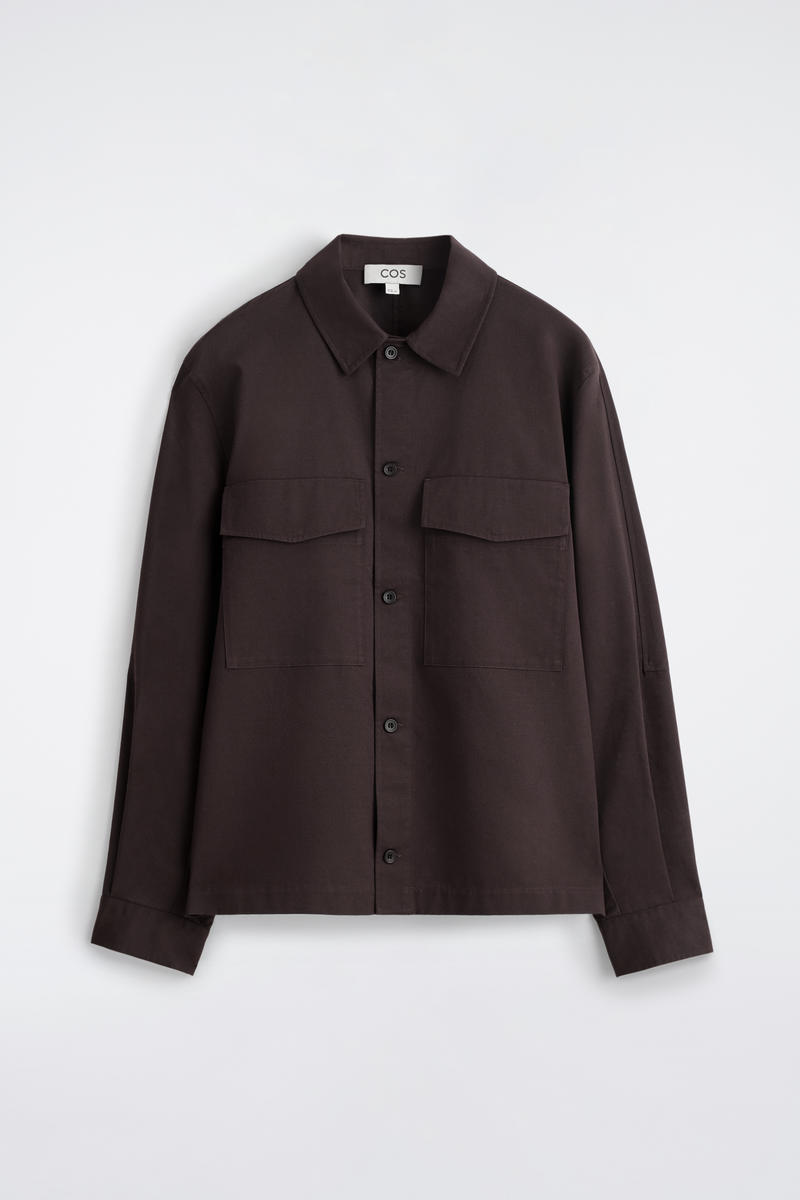 Relaxed Cotton Overshirt