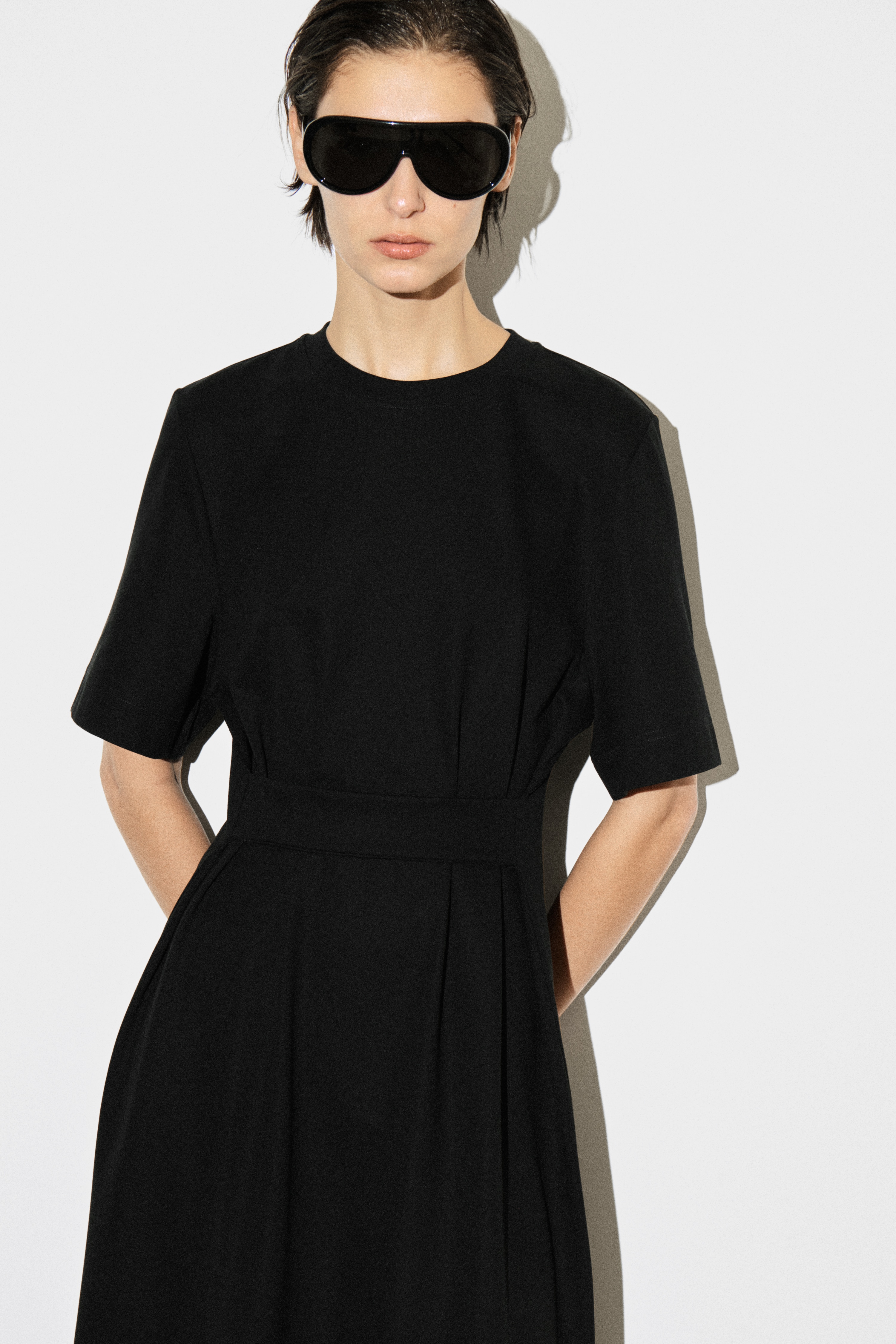 Women's Black T Shirt Dresses | H&M GB