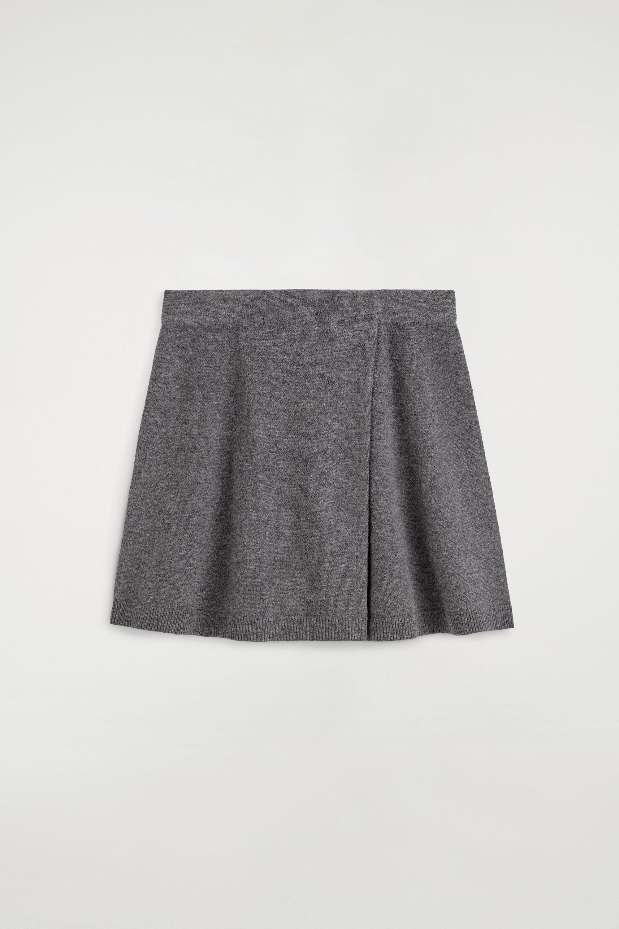 MERINO WOOL MINI WRAP SKIRT - thumbnail 6