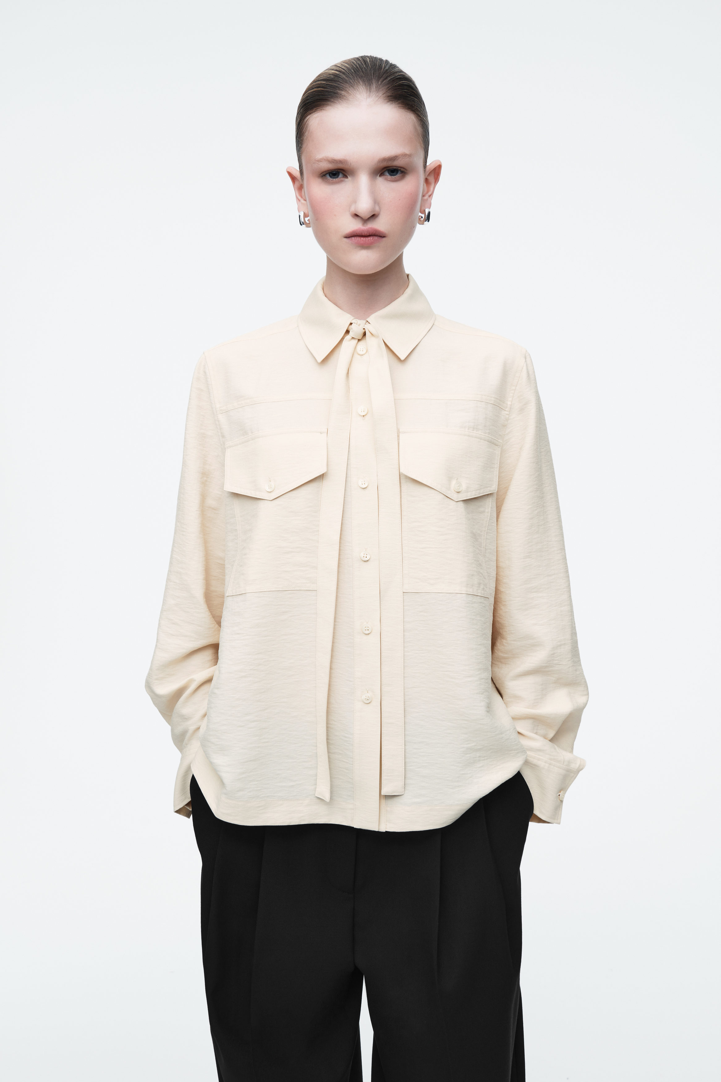 トップス THE SHISHIKUI open collar / BEIGE IMG_0146-2.jpg?v=1739037167&