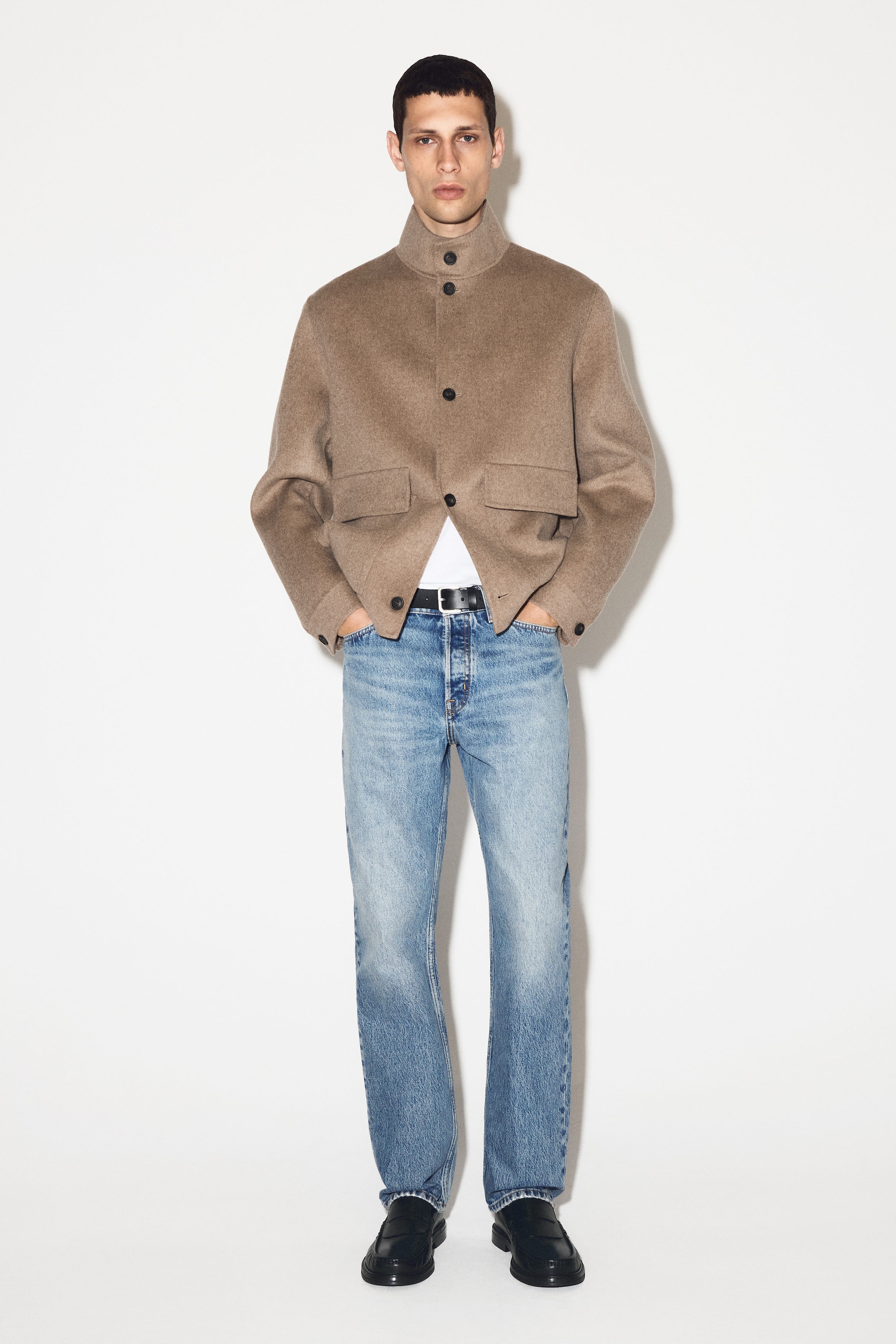 SIGNATURE STRAIGHT-LEG JEANS