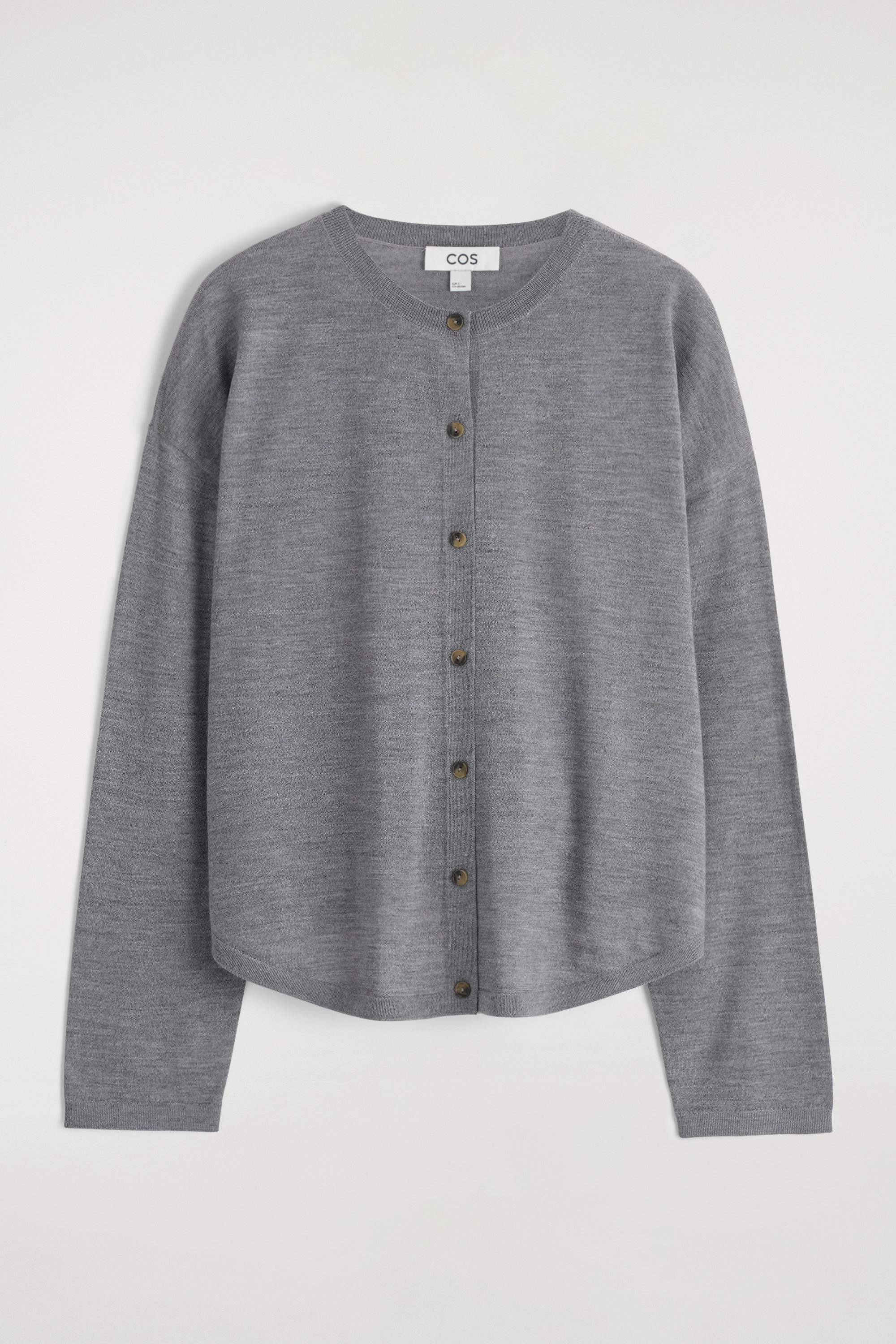 【IONSEOUL】Roem Wool Round Cardigan 5FM0005 Roem Wool Round Cardigan - 2PLAN | 60% - Asian Fashion