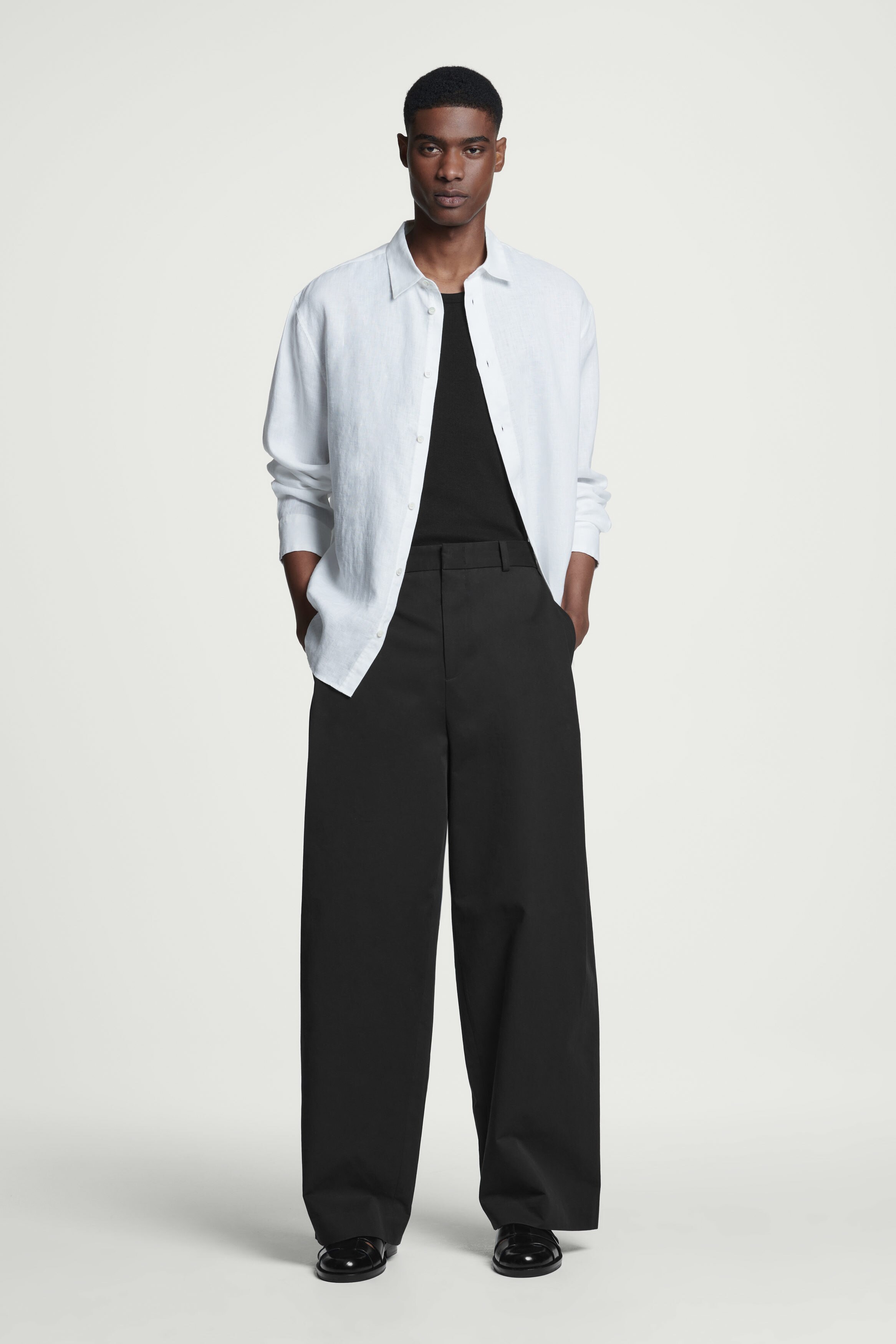 【COSYHARU】Wide pleated pants Cosyharu Basic & Wide Slacks - COSYHARU | 60% - Asian