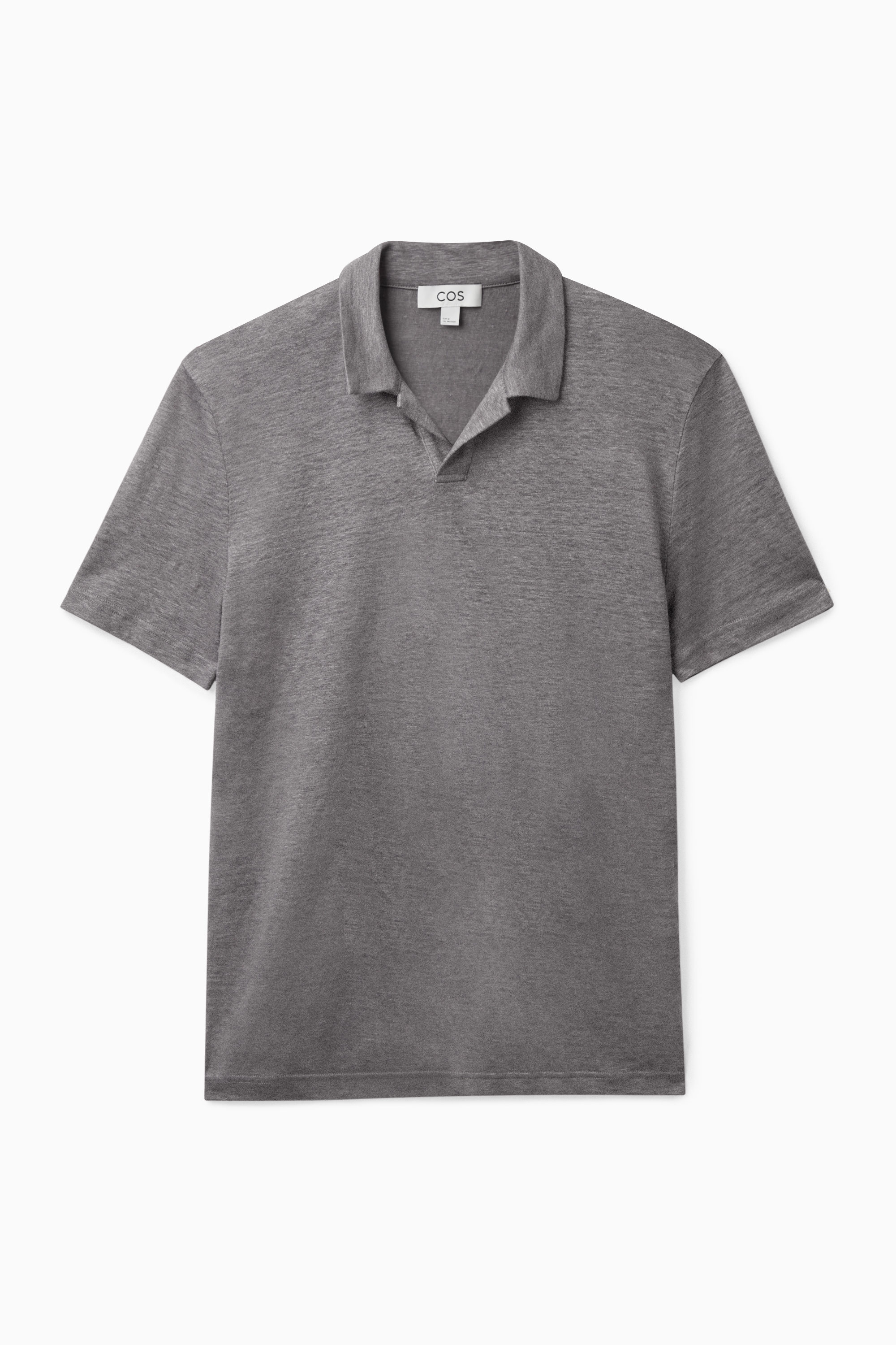 【美品】Tangram Polo shirt グレー XS(M〜L相当) TANGRAM golfグレー ポロシャツ