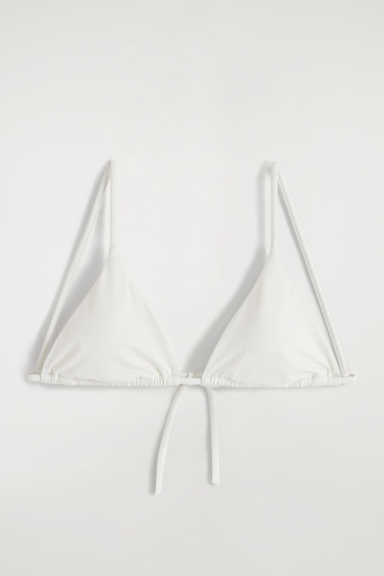 HAUT DE BIKINI TRIANGLE - BLANC/MARRON / MARINE / RAYURES/BRUN - 2