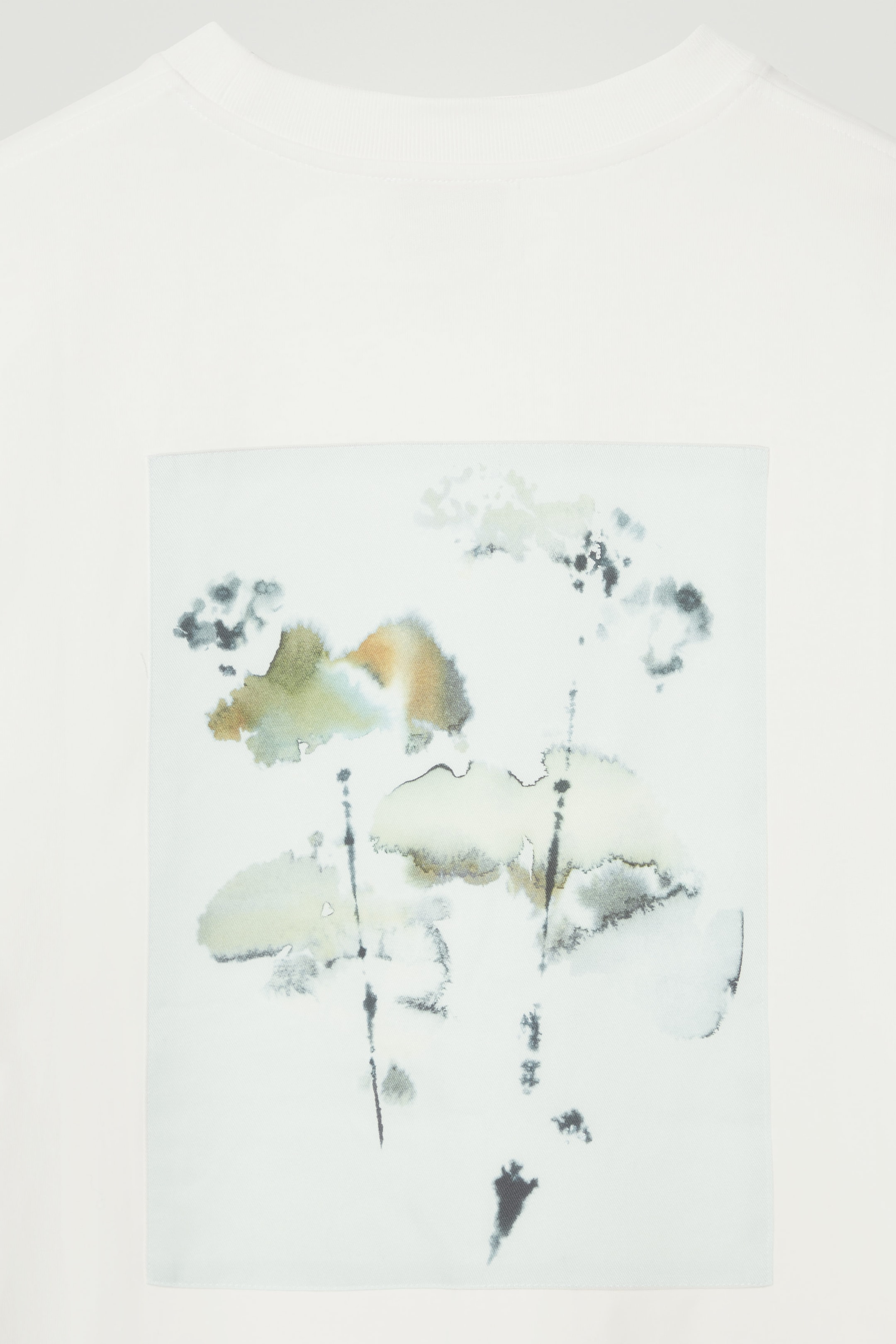 OVERSIZED BOTANICAL-PRINT COTTON T-SHIRT