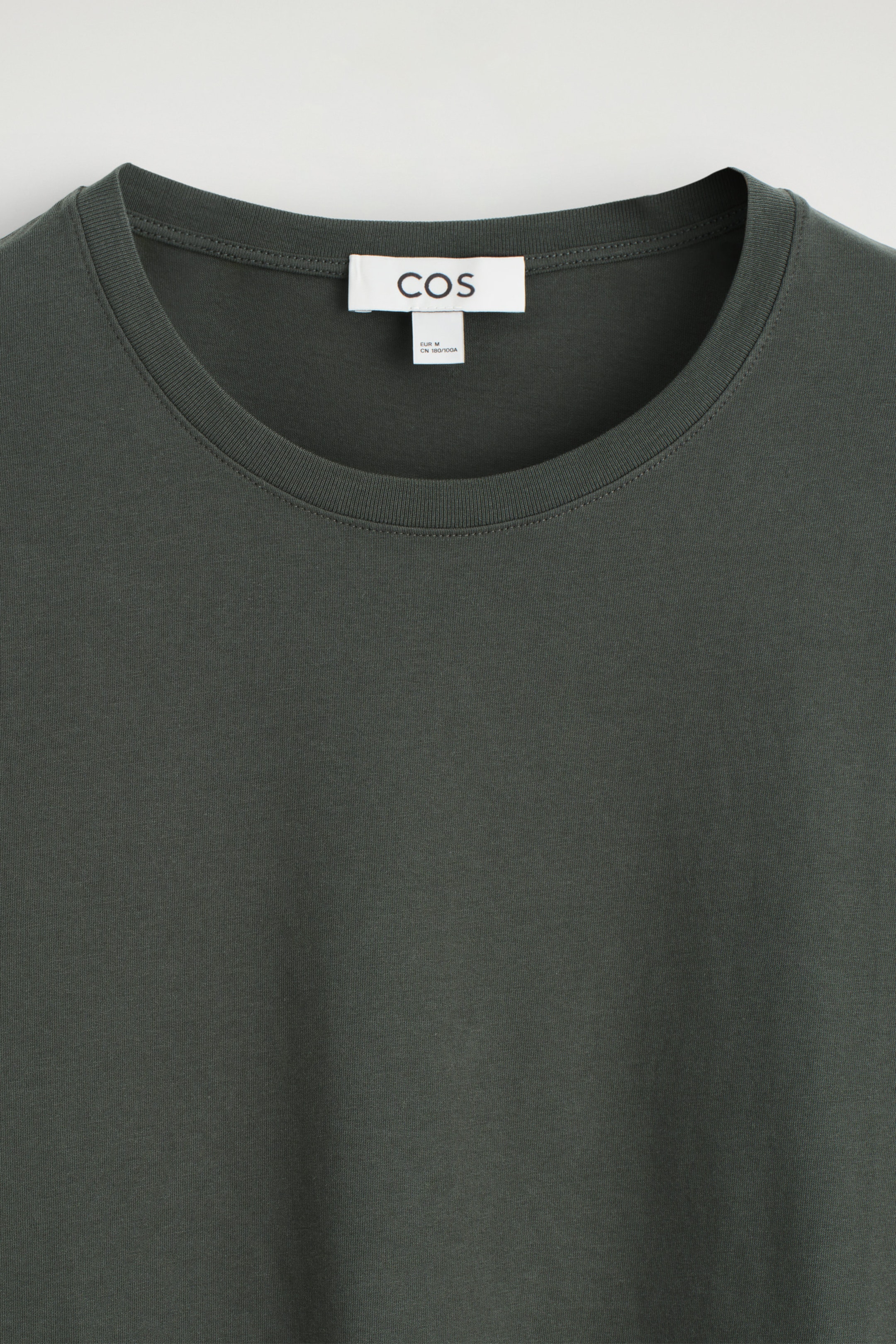 T-SHIRT GIROCOLLO IN COTONE