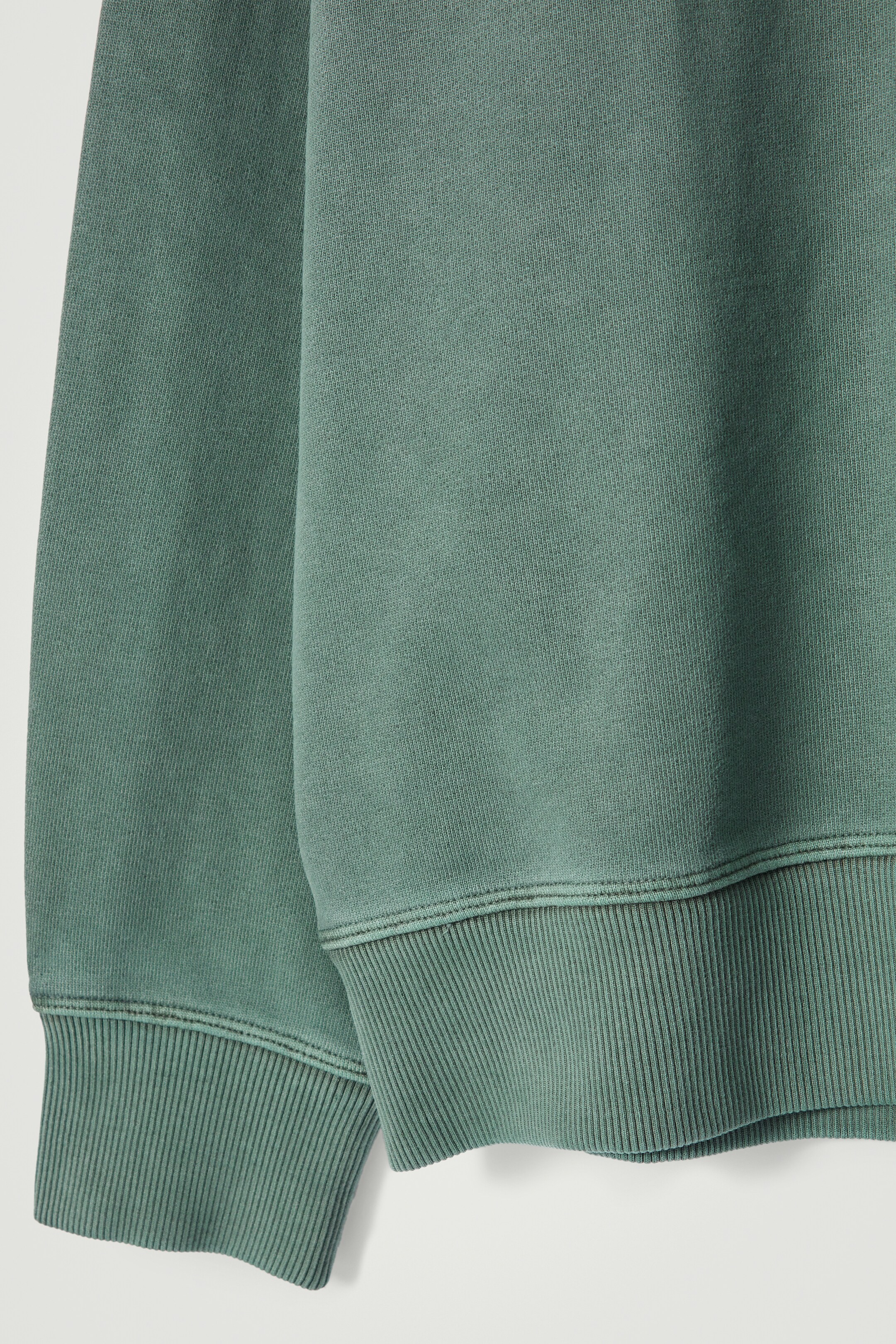 Zobraziť väčší obrázok: VOĽNÝ MIKINOVÝ SVETER Z PRANÉHO BAVLNU - GREEN - MUŽI | H&M SK 2